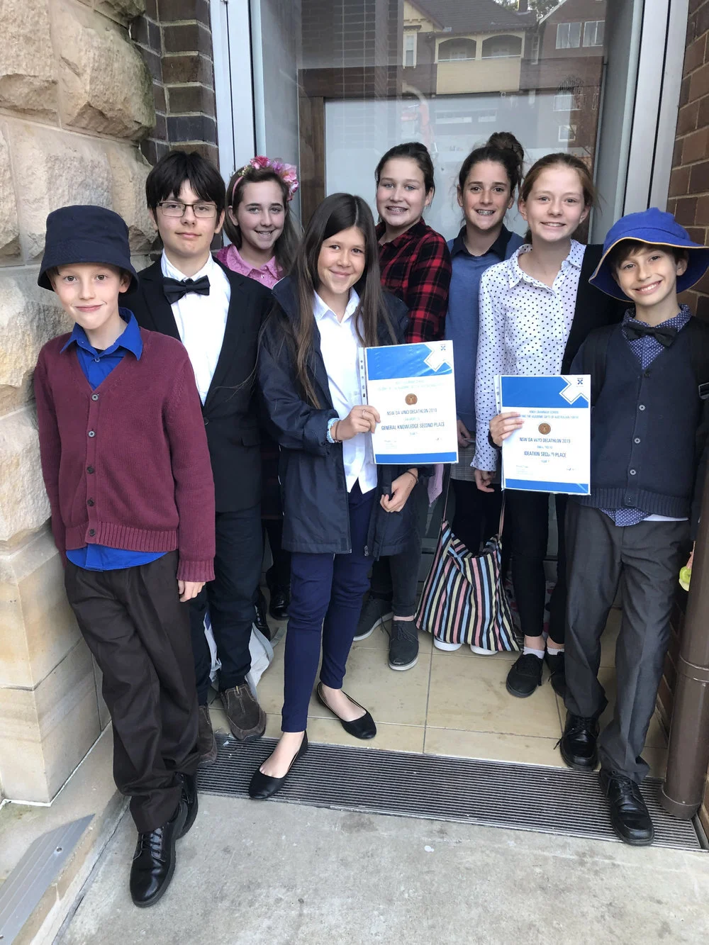 Success at State Da Vinci Decathlon: 8th in the state!