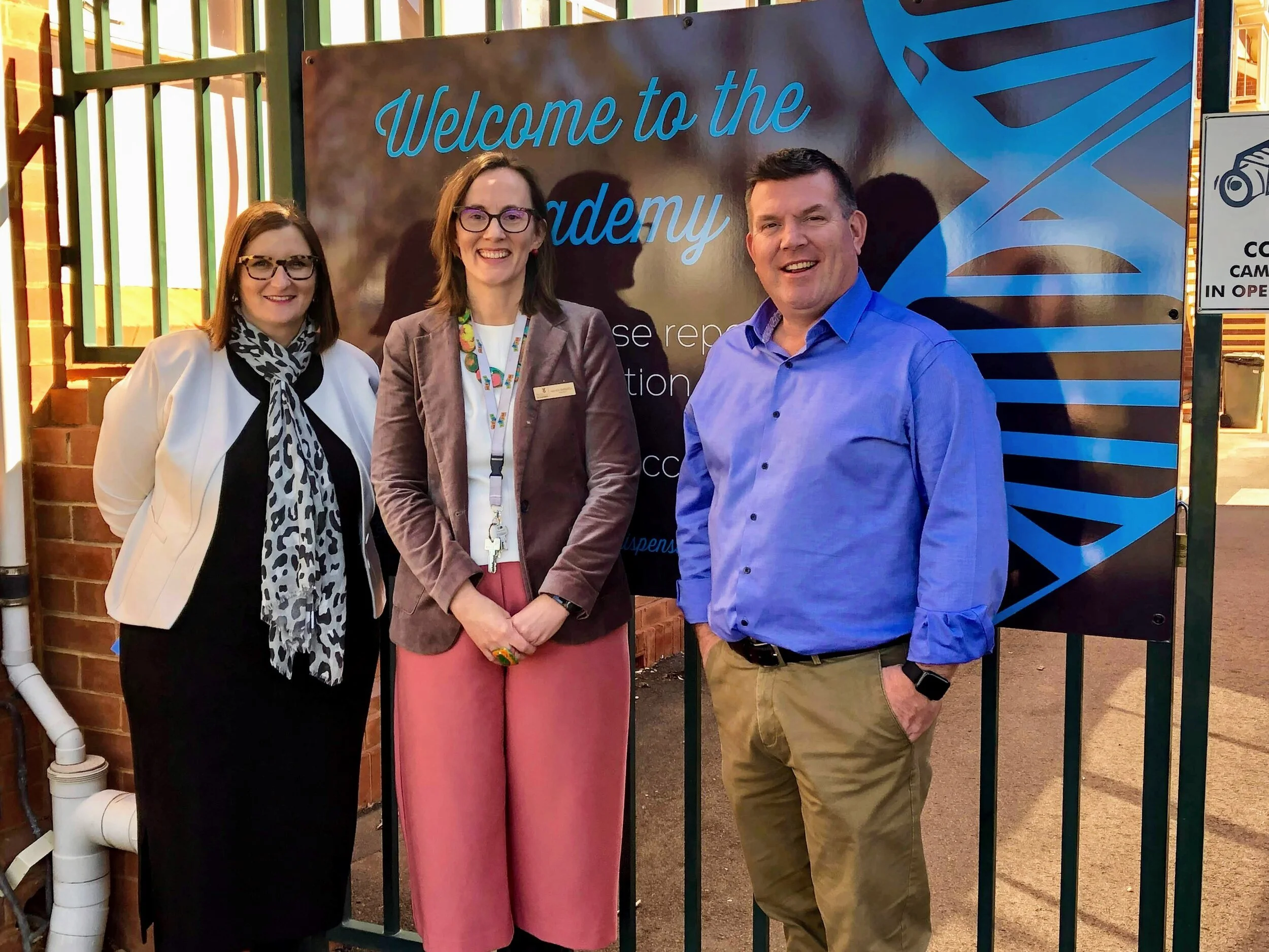 Education Minister Visits the Central West Leadership Academy