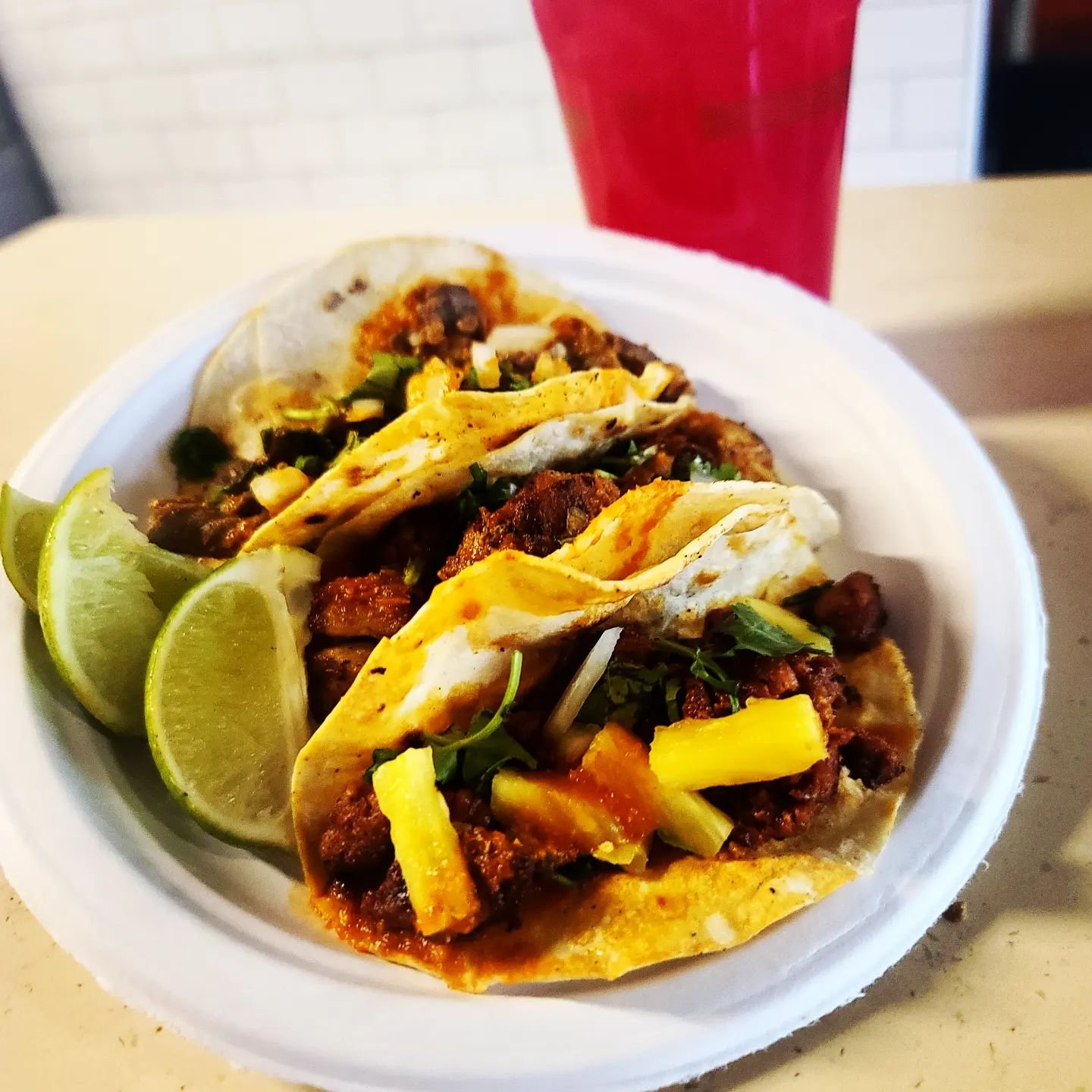 🌮🌮🌮Take in these delicious street tacos from @tinos.tacos. $2 all day.🌮🌮🌮

#TacoTuesday #LetsEat #ABQfoodies #AlPasto​​r🍍