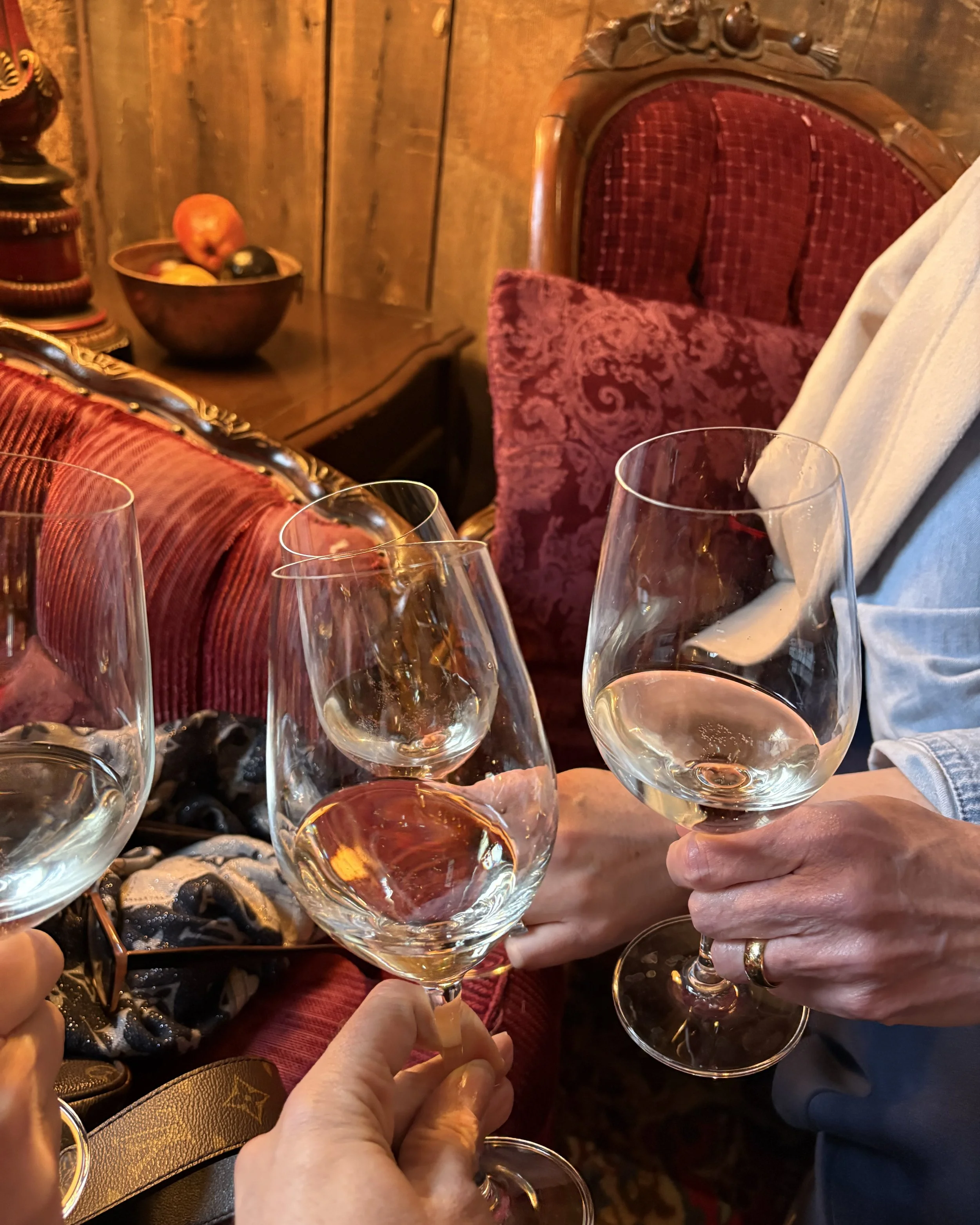 Cheers in the speakeasy.JPG