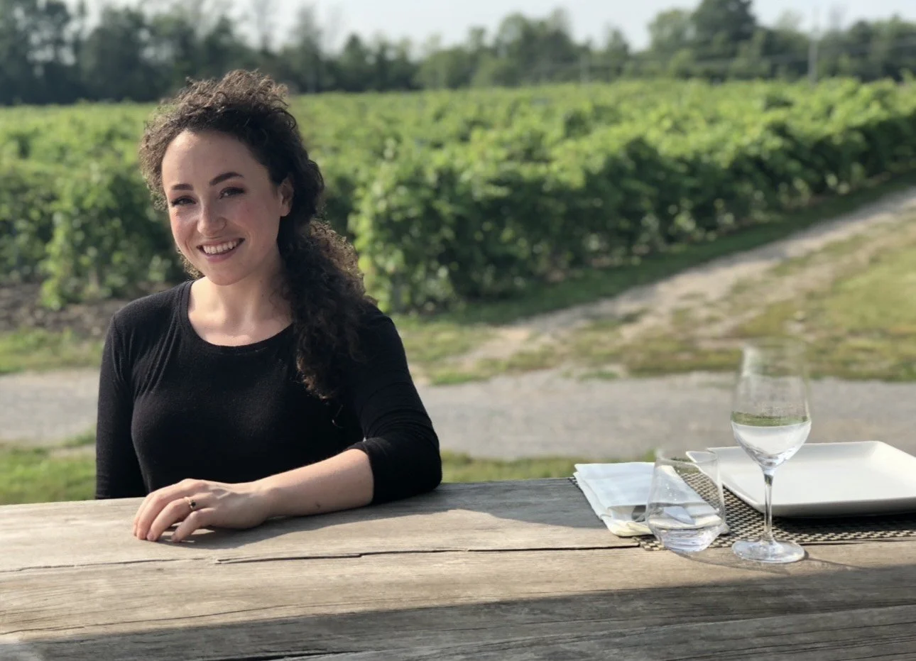 Chef Bailey Kennedy at Karlo Vineyard.jpeg