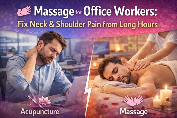 Massage for Office Workers: Fix Neck &amp; Shoulder Pain from Long Hours