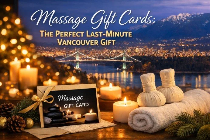 Massage Gift Cards: The Perfect Last-Minute Vancouver Gift