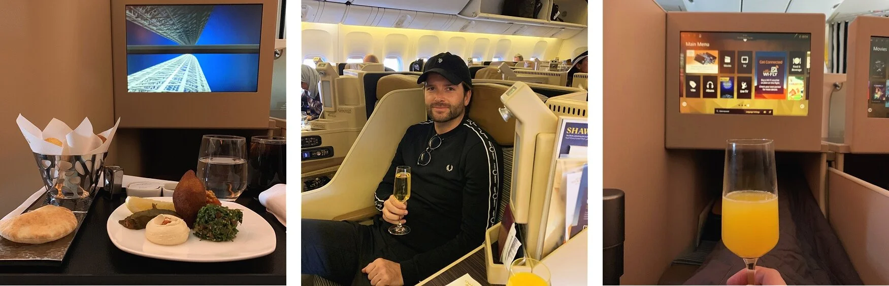 Etihad Business Class