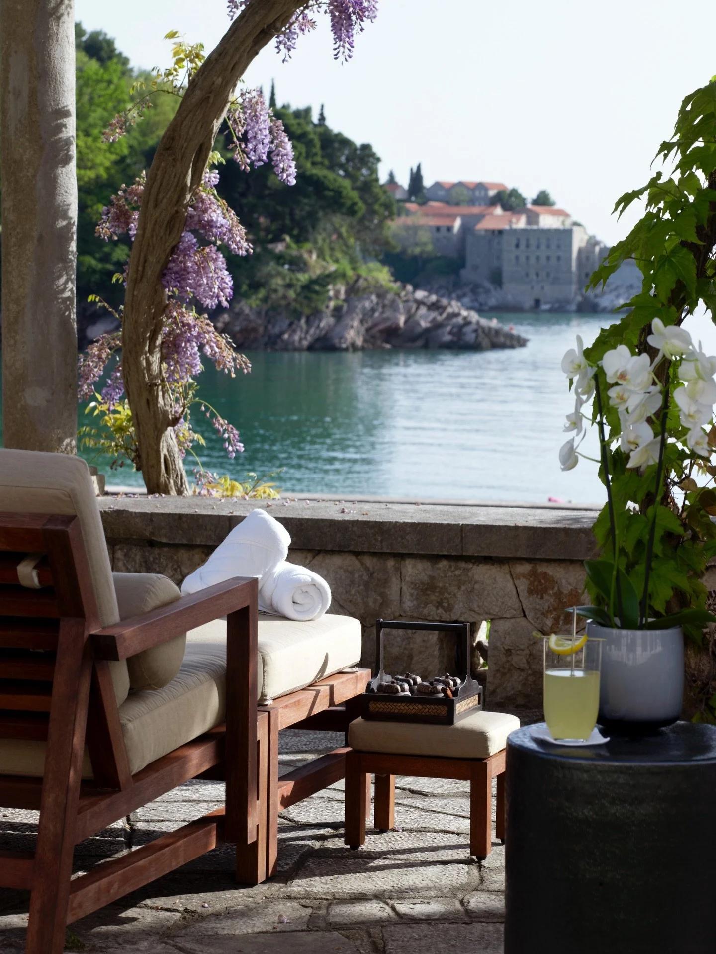 A 15th-century fortified island turned Aman sanctuary, Sveti Stefan is one of Montenegro&rsquo;s most iconic addresses, and one of the most unique properties in the world.

Once a historic fishing village, the islet is now a maze of stone cottages, q