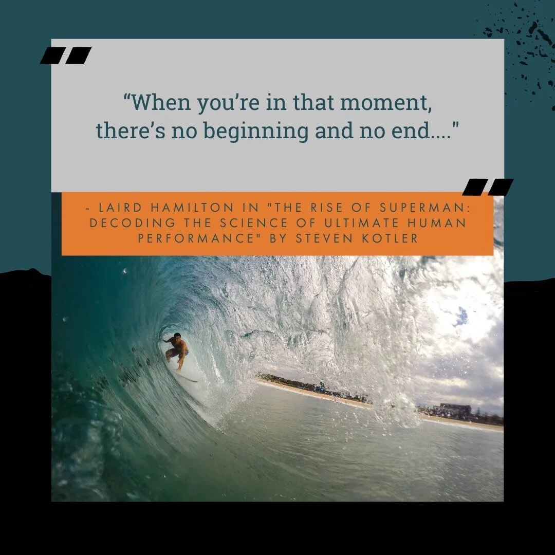 &ldquo;When you&rsquo;re in that moment, there&rsquo;s no beginning and no end. It starts off where it left off. When you go to that place, there&rsquo;s no time, and there&rsquo;s definitely no thought. It&rsquo;s just pure. You are and it is and th