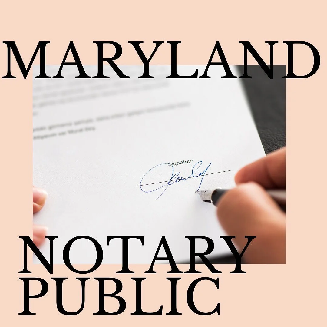 NOTARY FLO CERTIFIED NOTARY PUBLIC OF MARYLAND