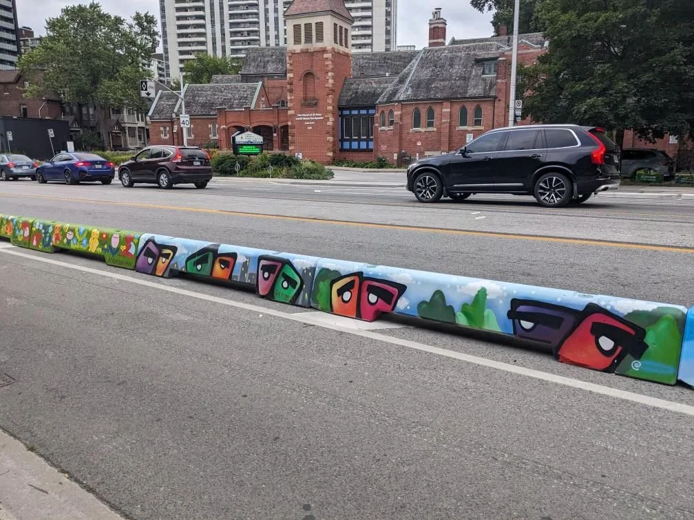 DIFFERENT/THE SAME (concrete barrriers 2025)