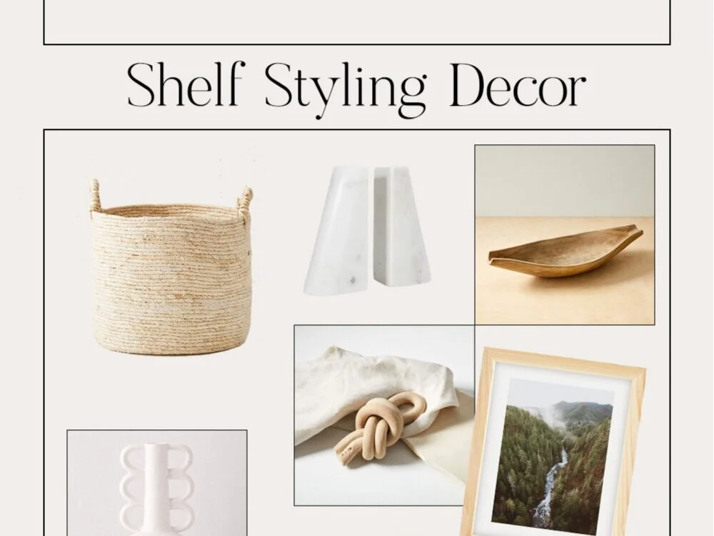 Shelf Styling Decor