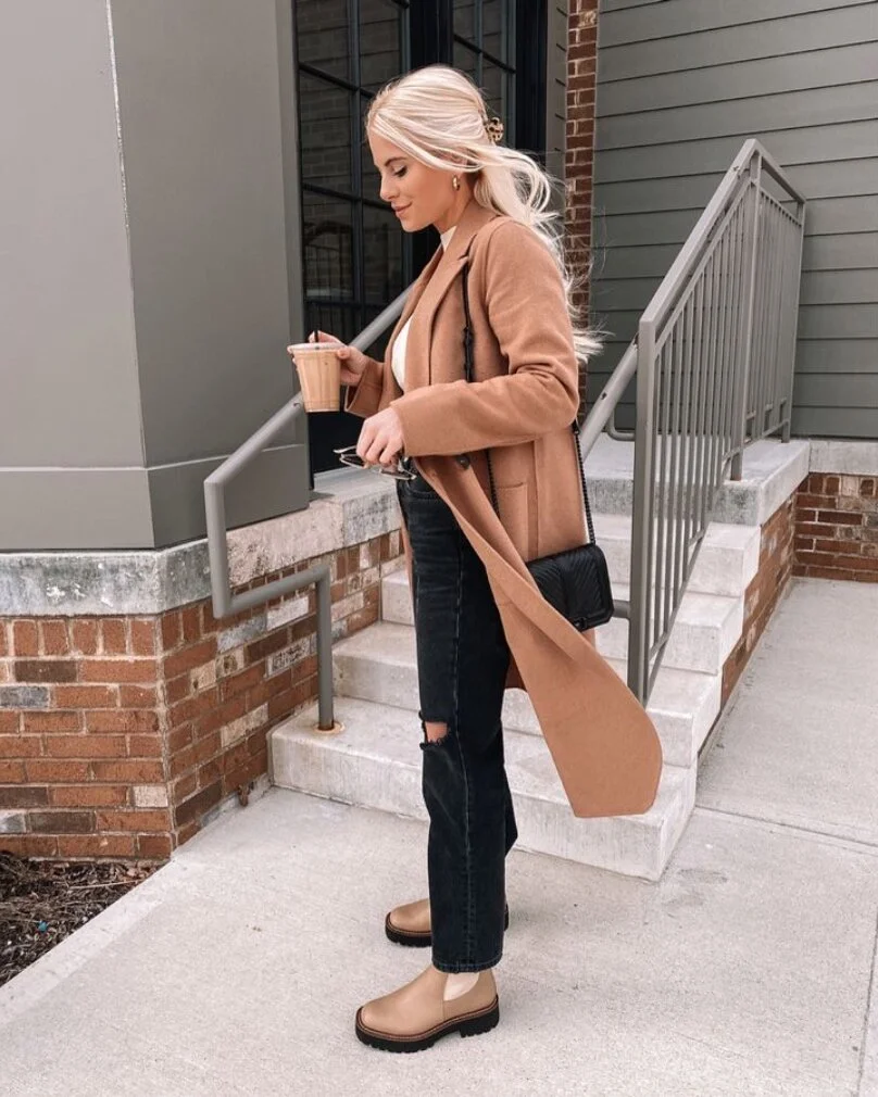 Camel Coats Are A Winter Staple