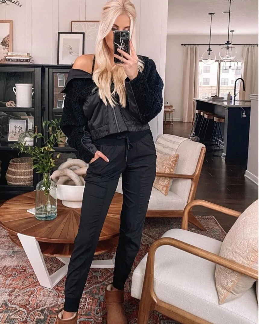 Edgy Athleisure Look