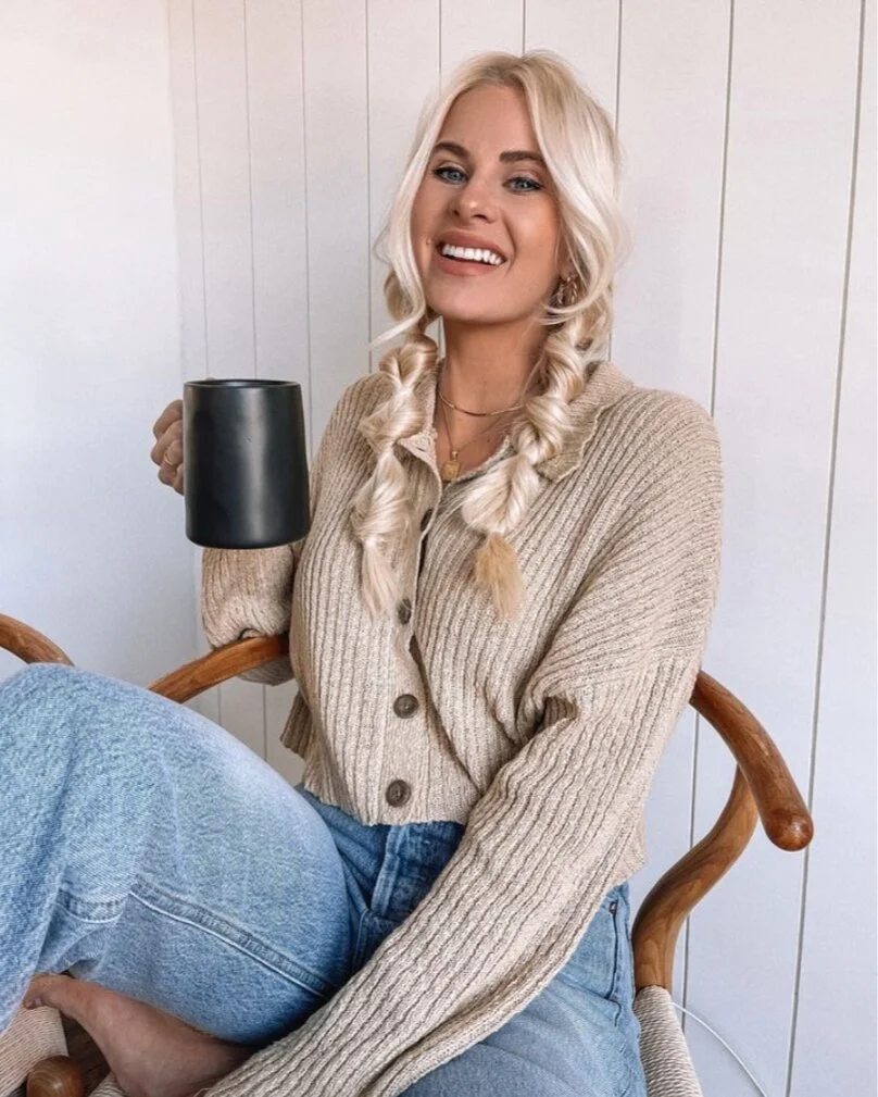 Button-Front Cardigan