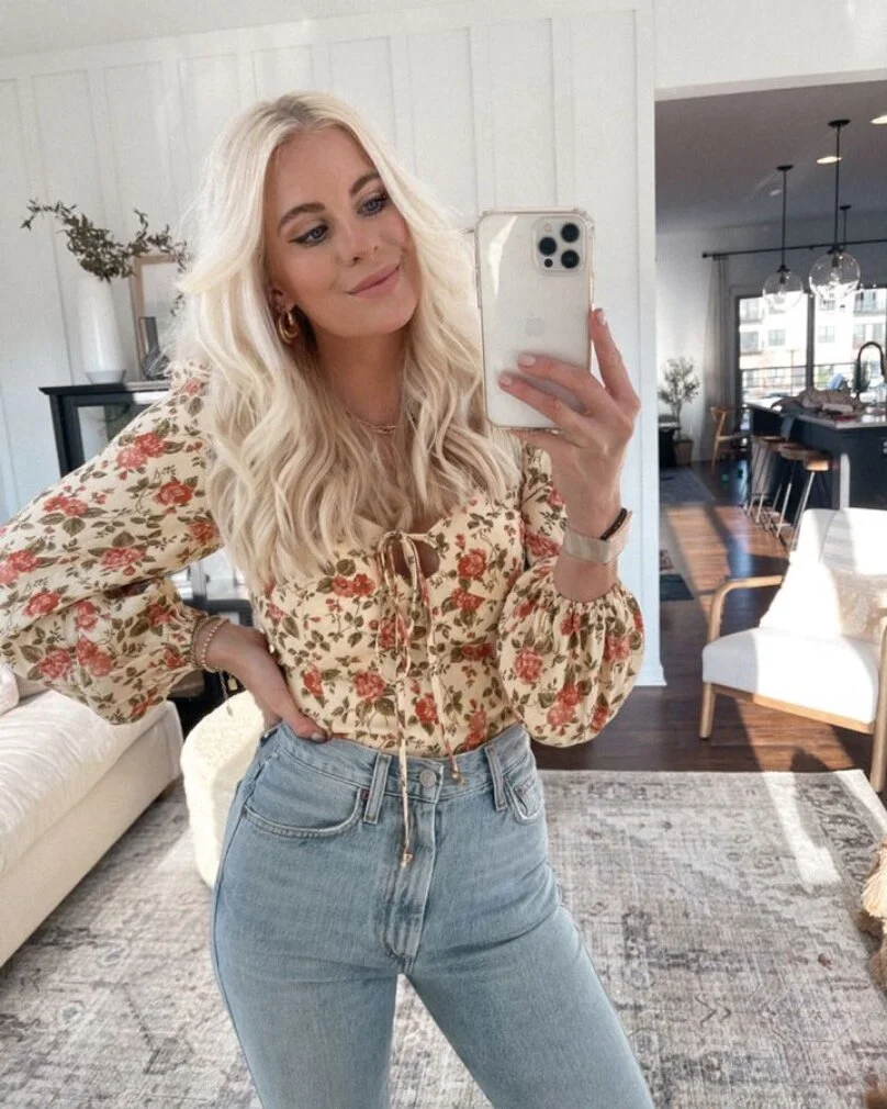Floral Spring Top