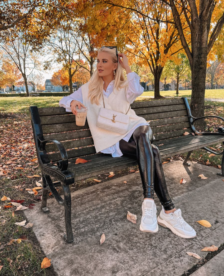 Spanx Faux Leather Leggings