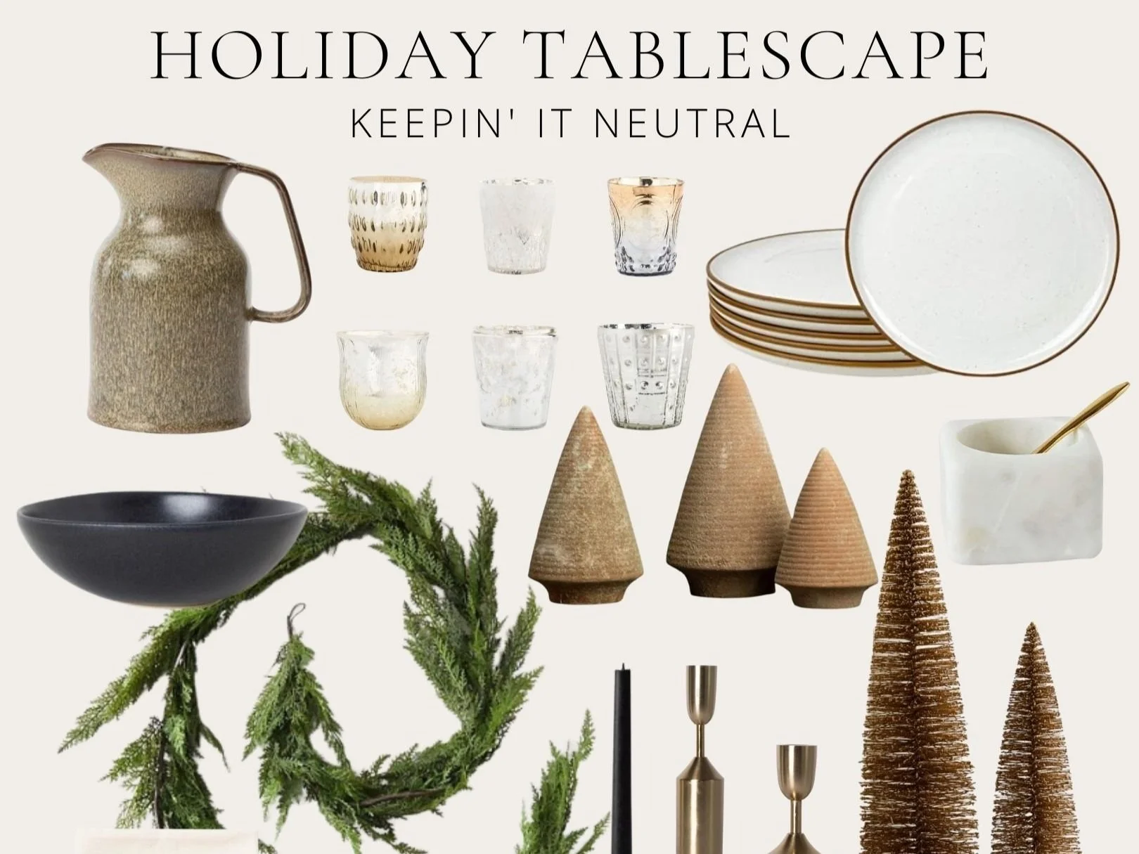 Holiday Tablescape Essentials