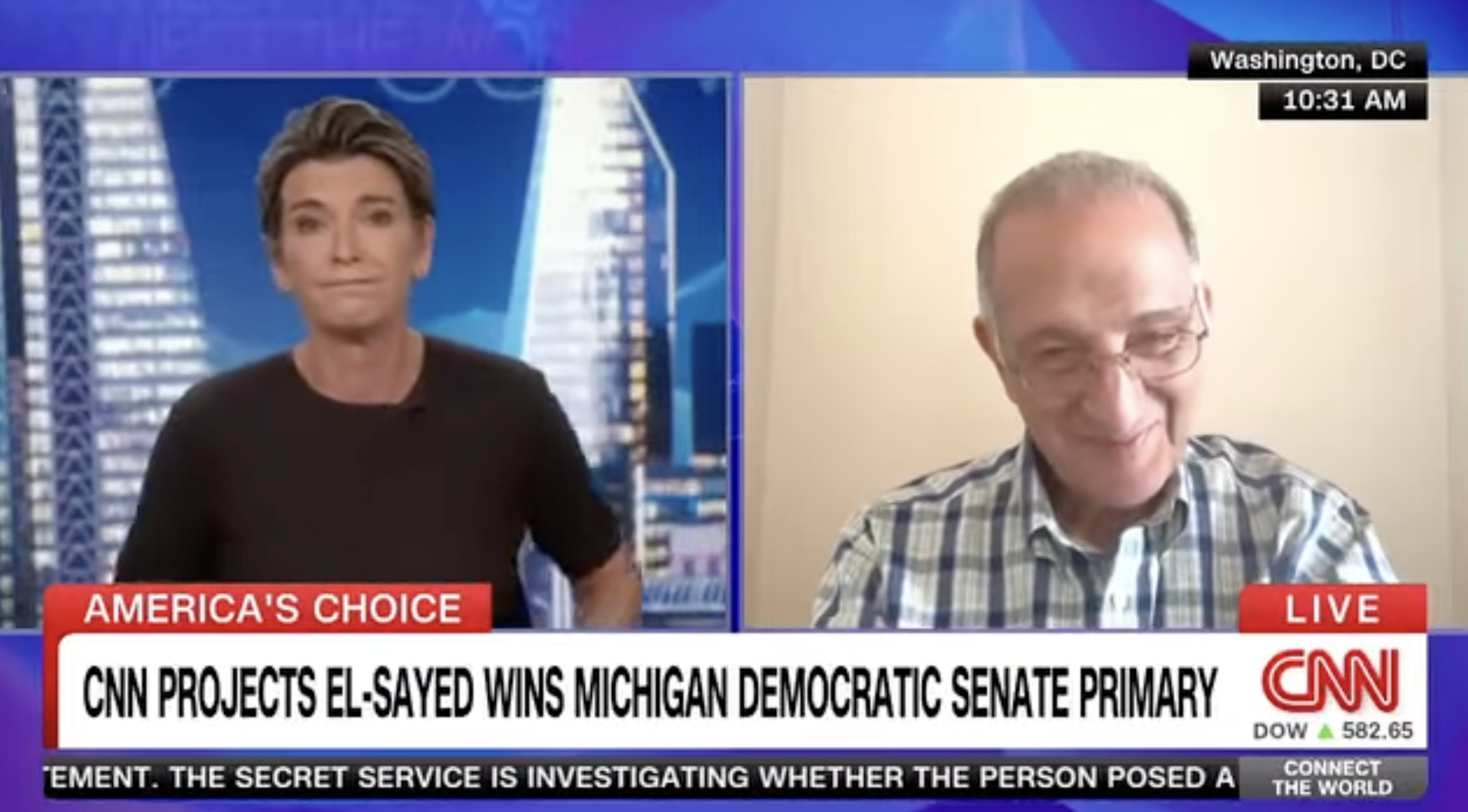Dr. James Zogby on CNN's Connect the World