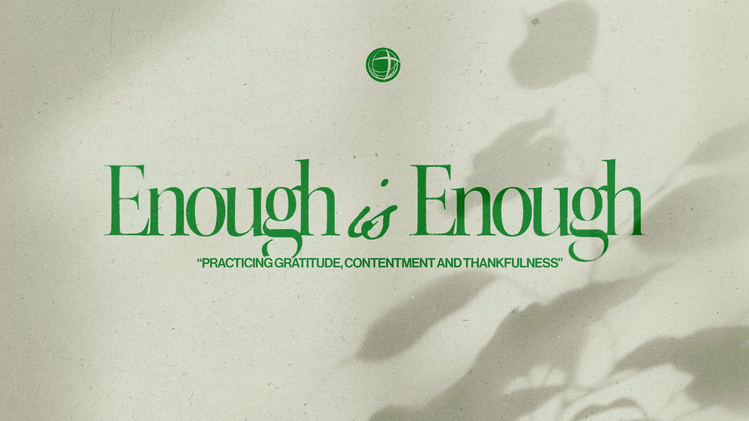 ENOUGH IS ENOUGH | Week THREE