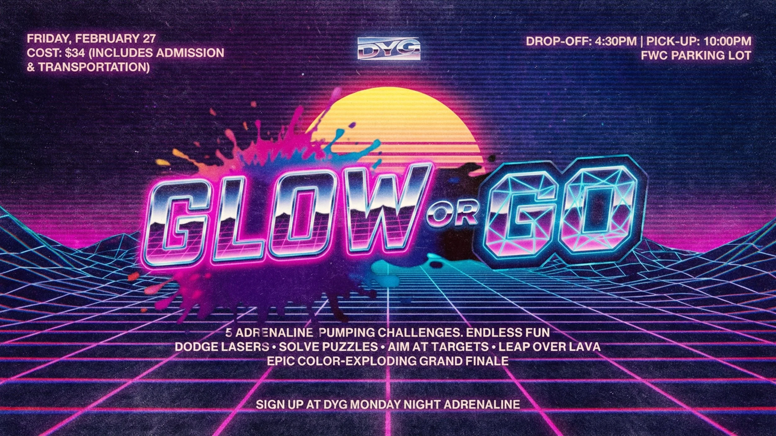 DYG Does GLOW or GO