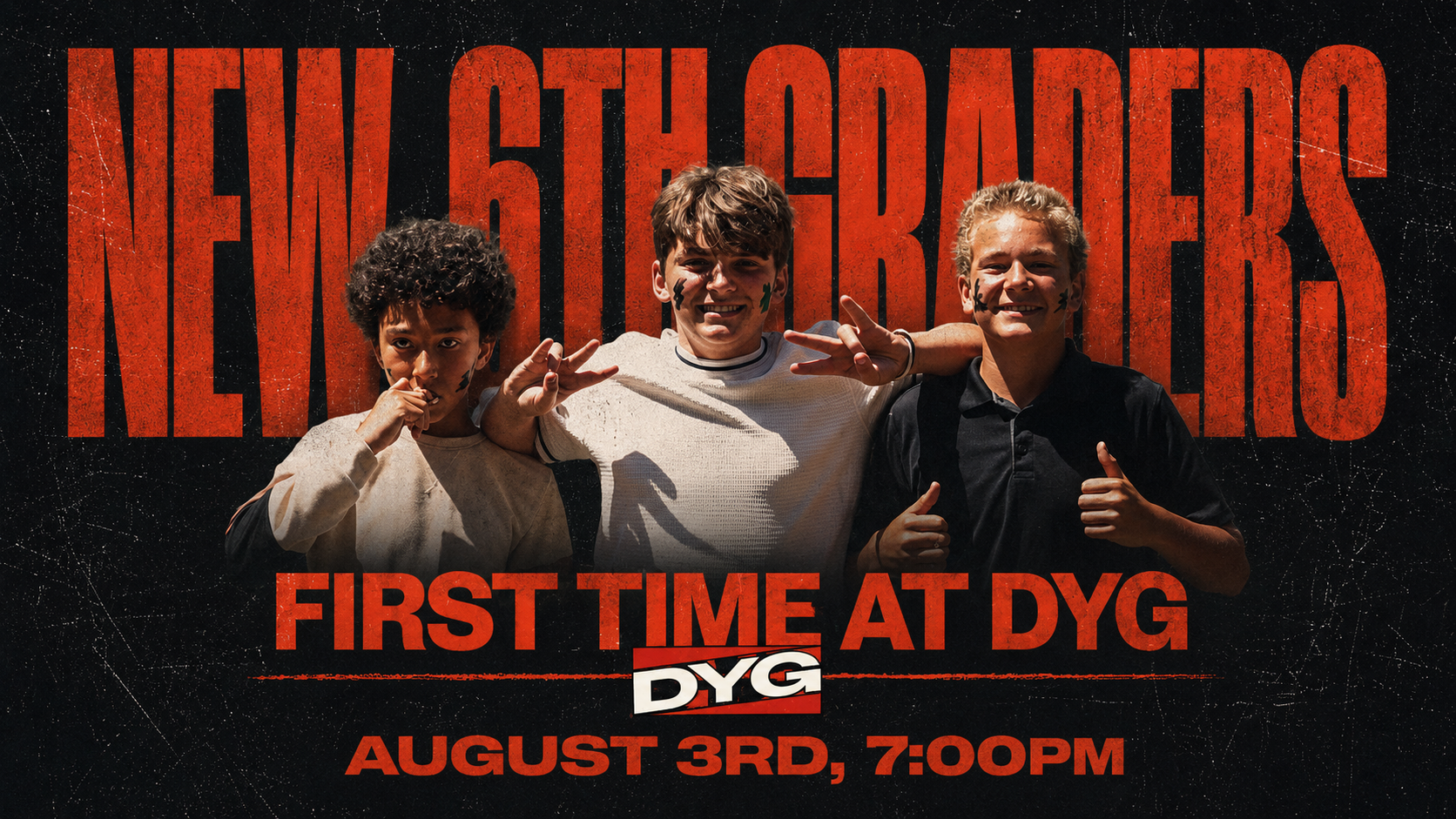 New 6th Graders First Time at DYG