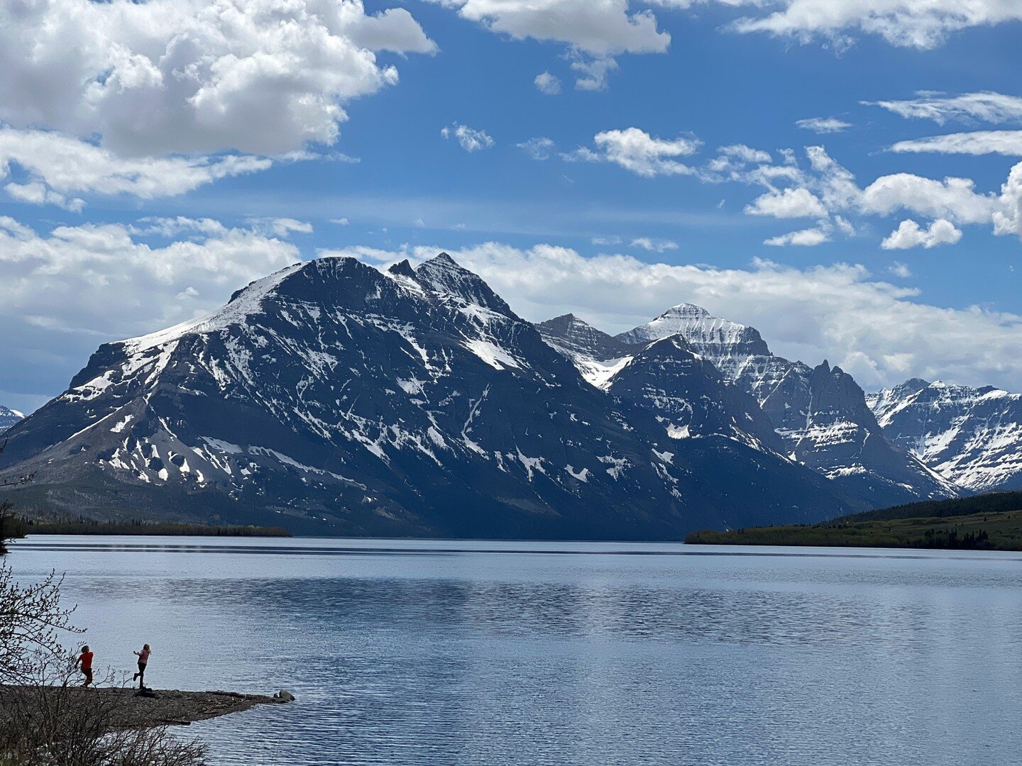 Welcoming Summer, last year and this.

2022, skipping rocks at St Marys Lake, Glacier NP

2023, basking in the sunshine near Wallowa Lake, Joseph, OR 

I guess we have a travel style!