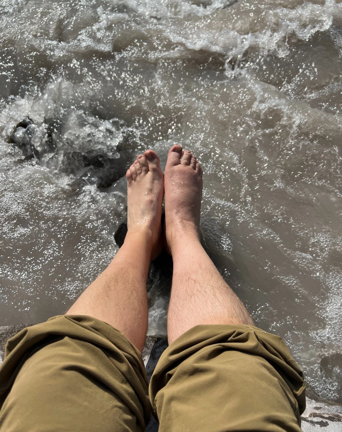 I was born with two healthy feet, and they've taken me many places. In June 2021 the right one swelled up (as we later found out, due to Lyme disease) and hasn't been the same since. Now it feels like I take right foot with me, even though it's doing