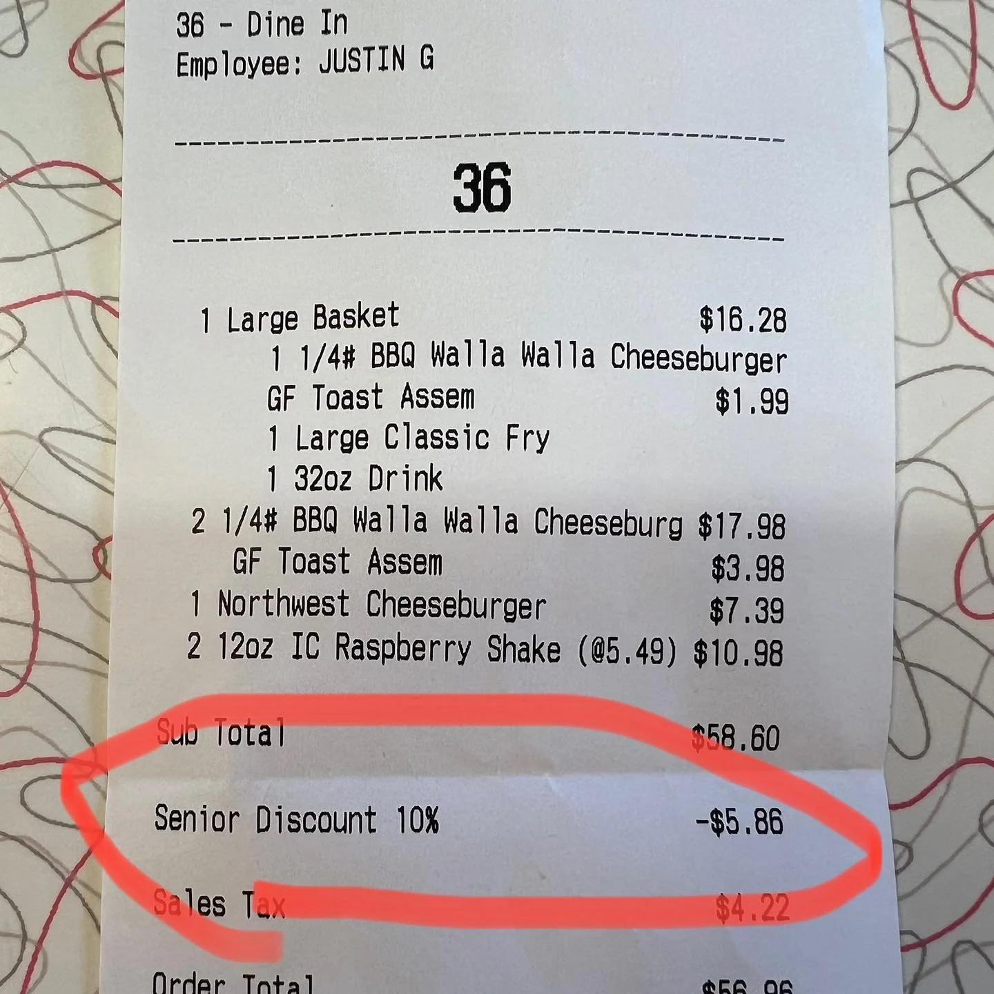 Well that's a first! I ain't mad though, $5 is $5 🤣