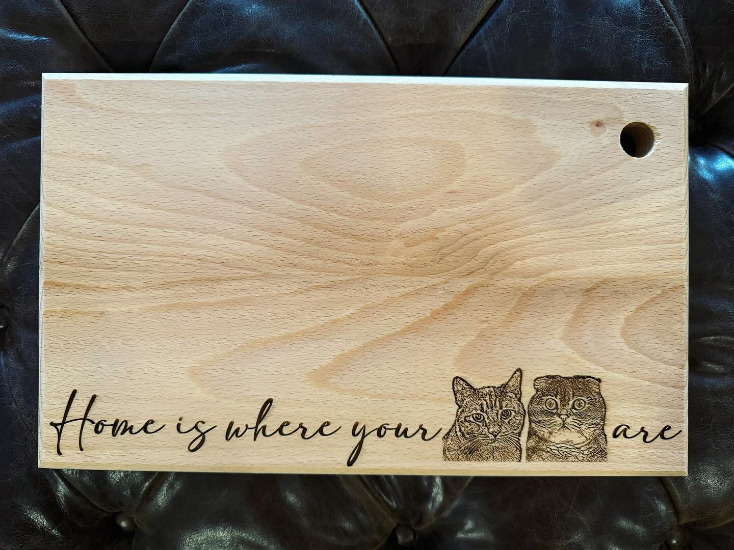 Know a cat or dog lover?  These boards (or signs) can be made using actual images of their pets!  These are great birthday, Mother&rsquo;s Day, house warming, etc gifts.