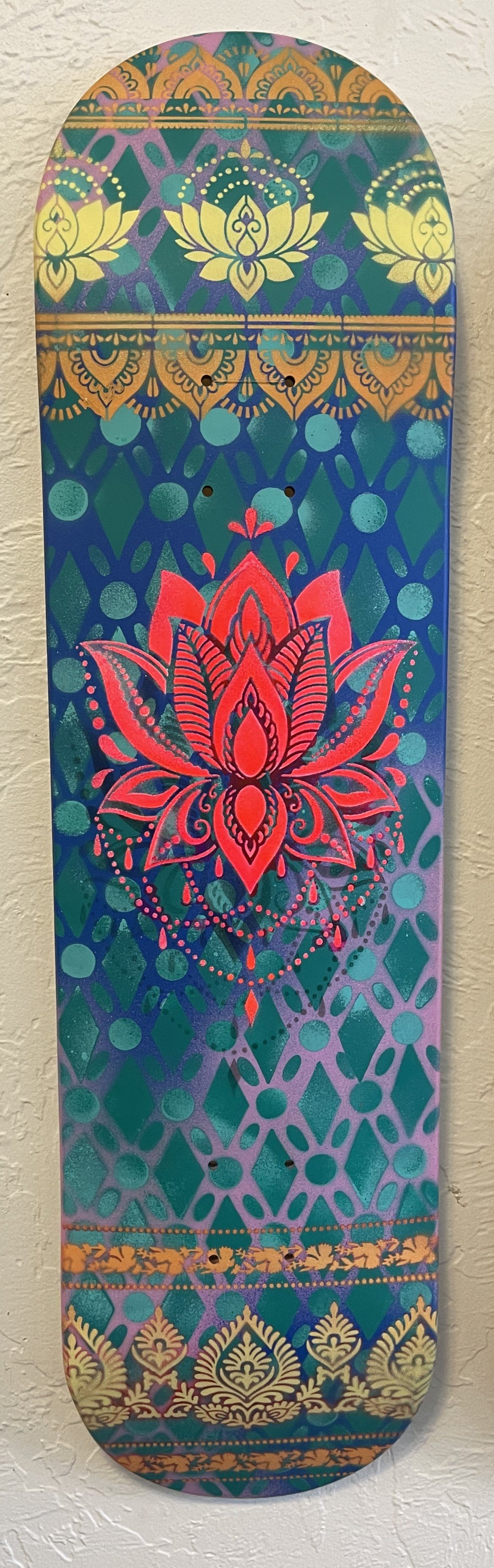 Painted Skateboard