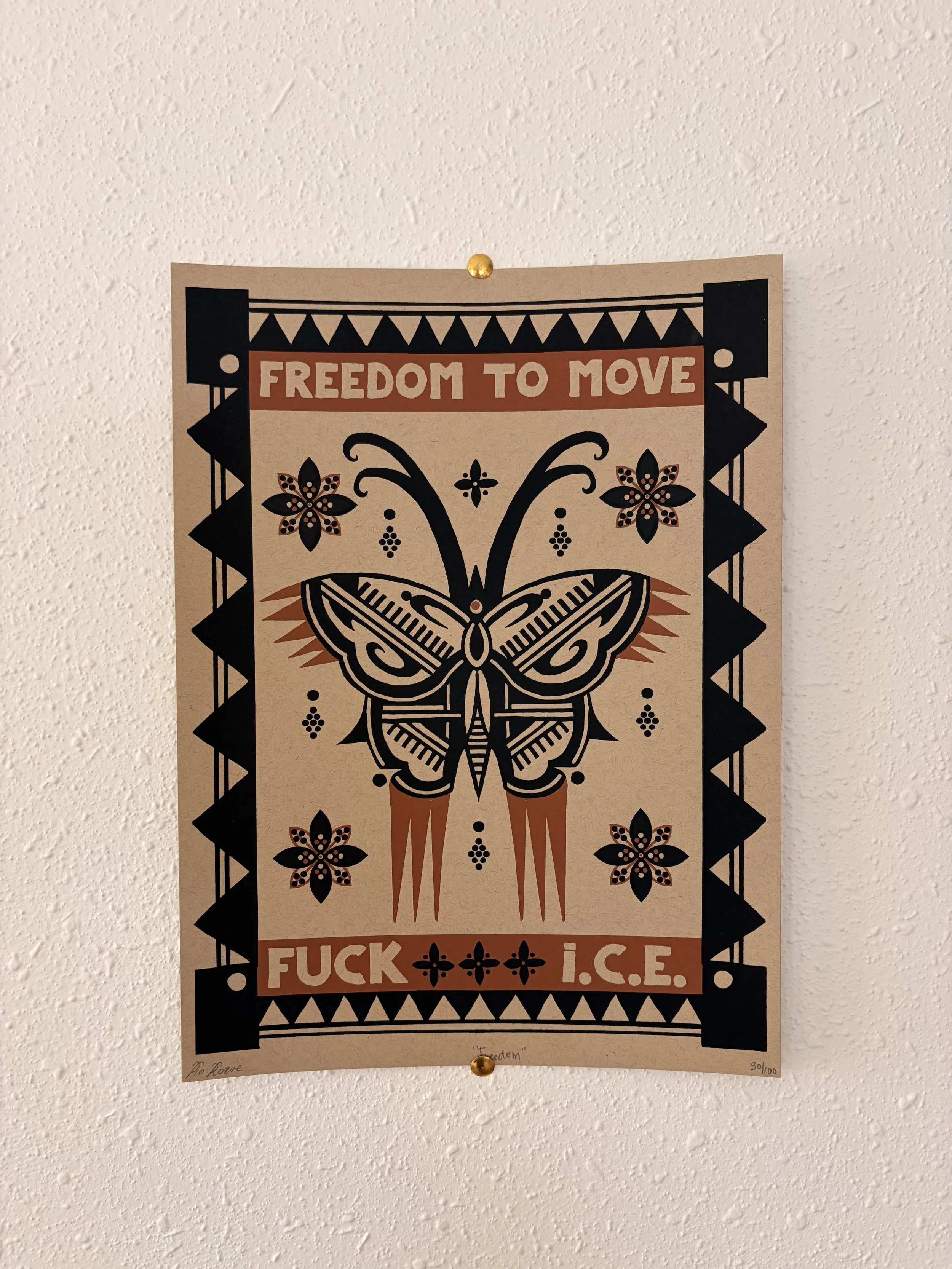 Freedom to Move Print