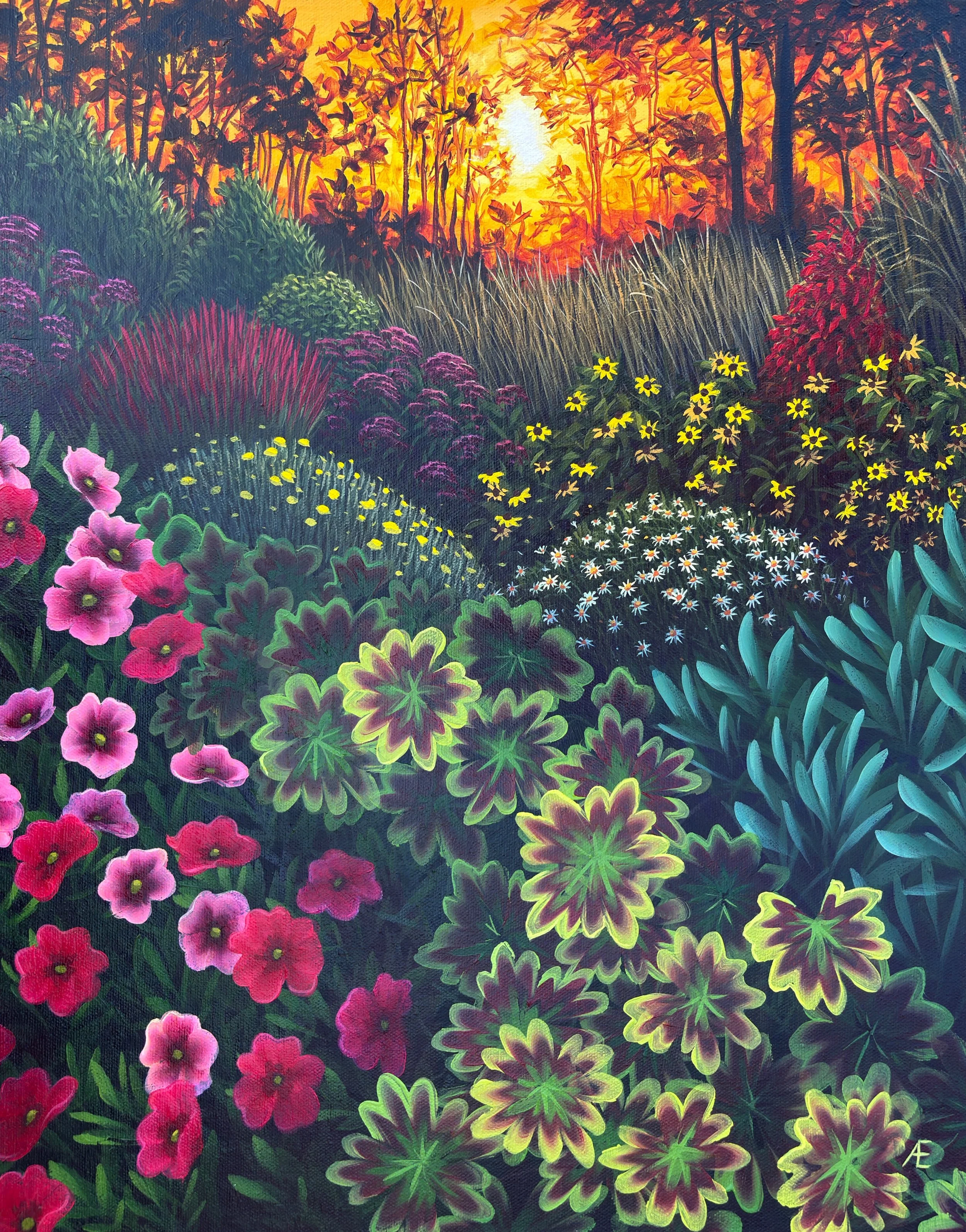 36: Anna Evans SOLD 
Mangonui 
Like the first morning 
500mm x 400mm 
Acrylic Painting 
$1700.00 
