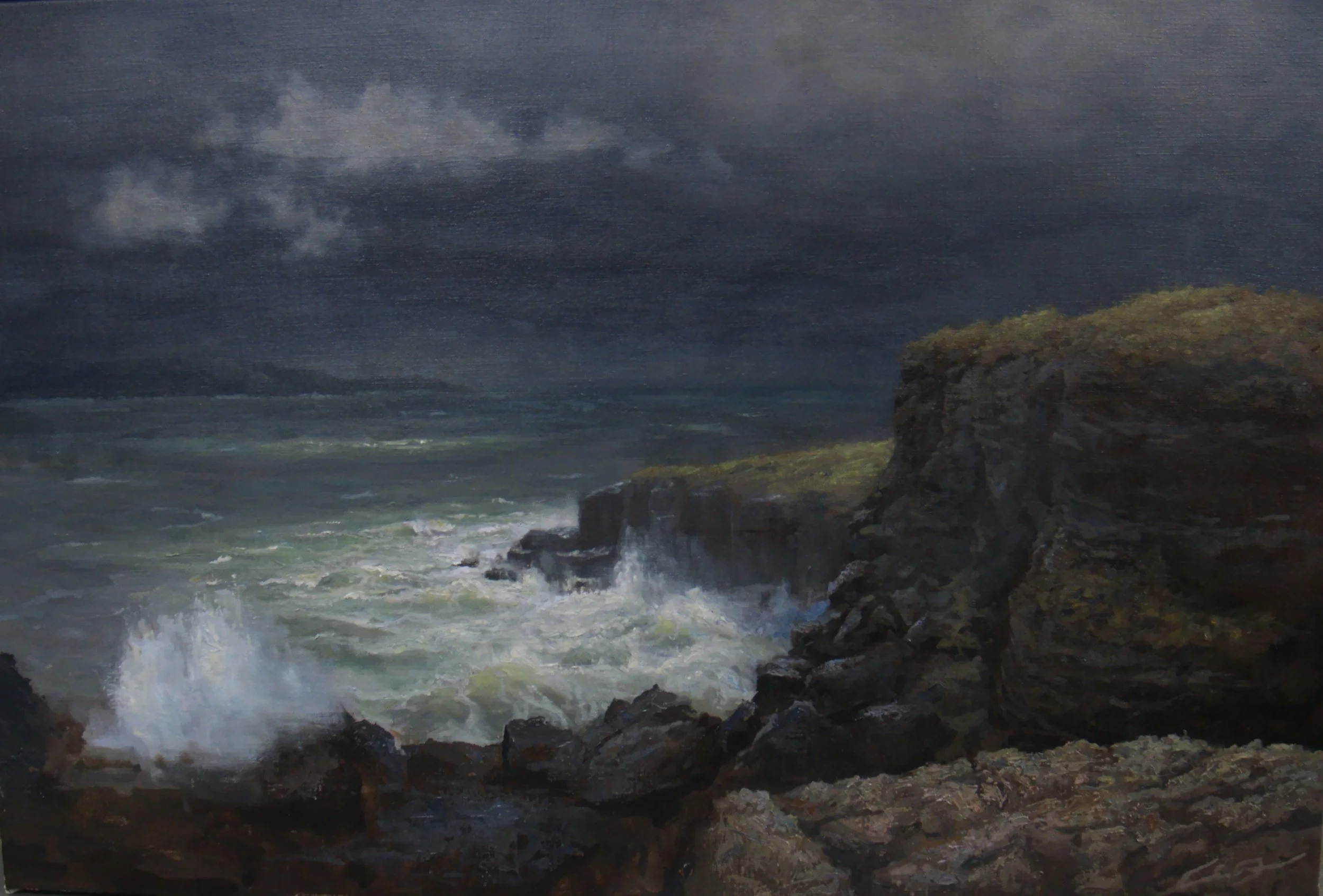 4: Finn Anders Bodkin Oien 
Wellington 
Divine Intervention 
700mm x 500mm 
Oil Painting 
$3800.00 
