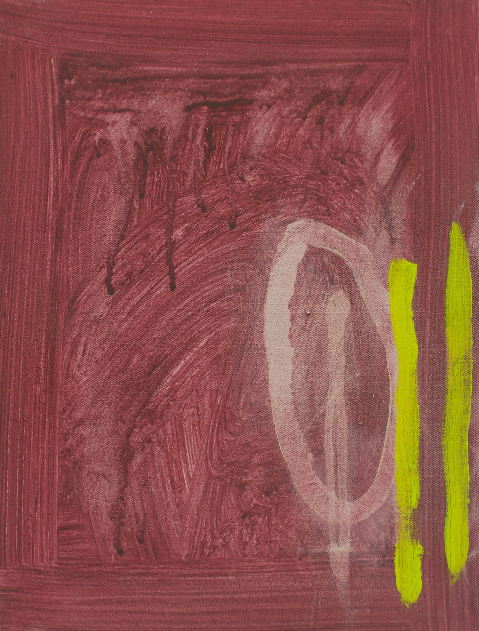 132: Mara Szekely 
Auckland 
To take, seize, or halt 
300mm x 400mm 
Acrylic Painting 
$950.00 
