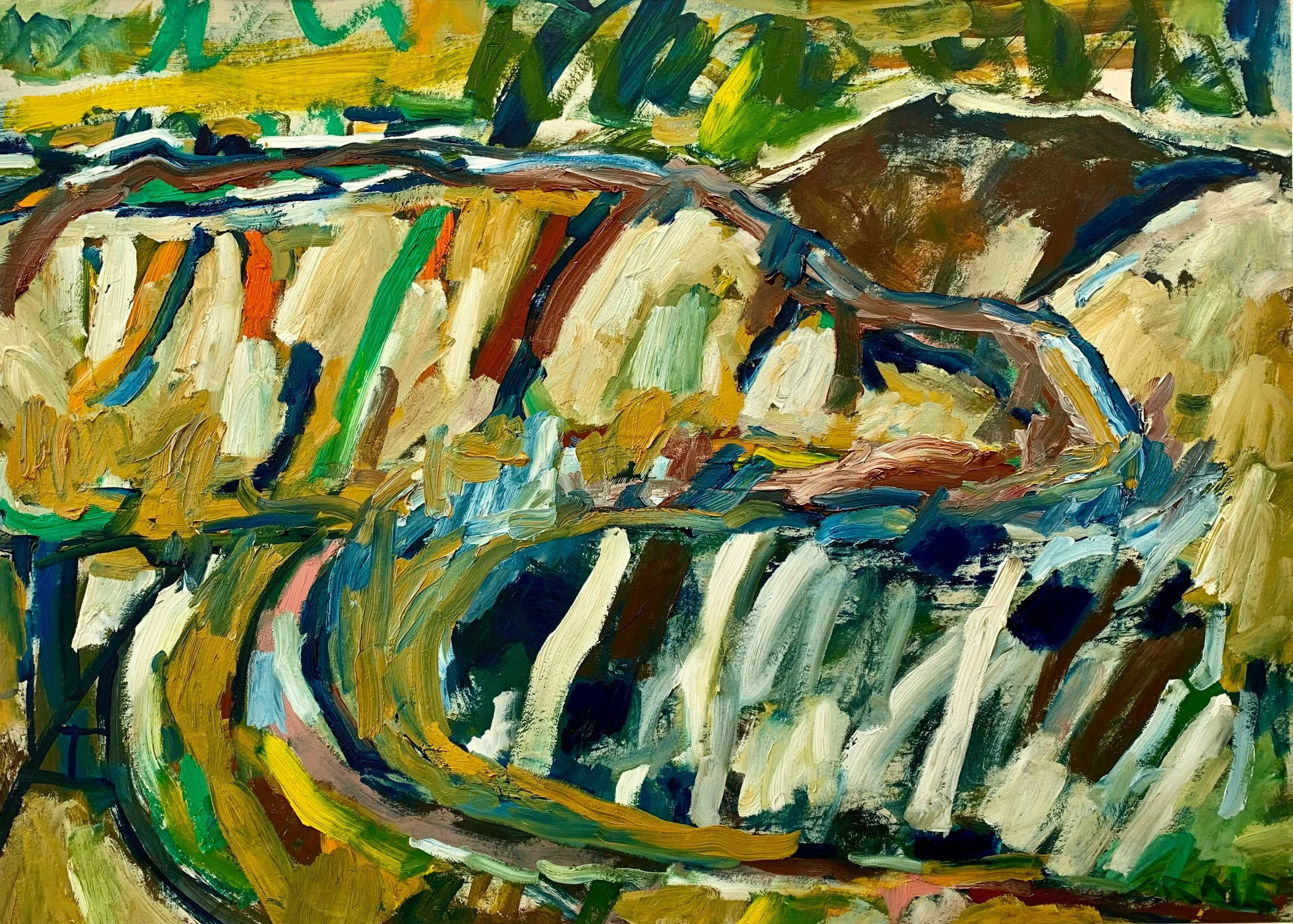 29: David Craig - Supreme Winner SOLD 
Dunedin 
Wanaka Audible Landscape 
700mm x 500mm 
Oil Painting 
$1500.00 

