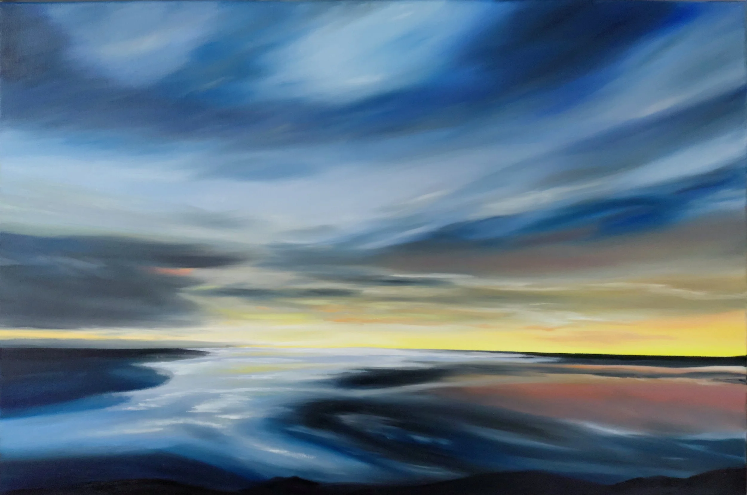 64: Monique Jackett SOLD 
Waipukurau 
Rise Up 
605mm x 900mm 
Oil Painting 
$1050.00 
