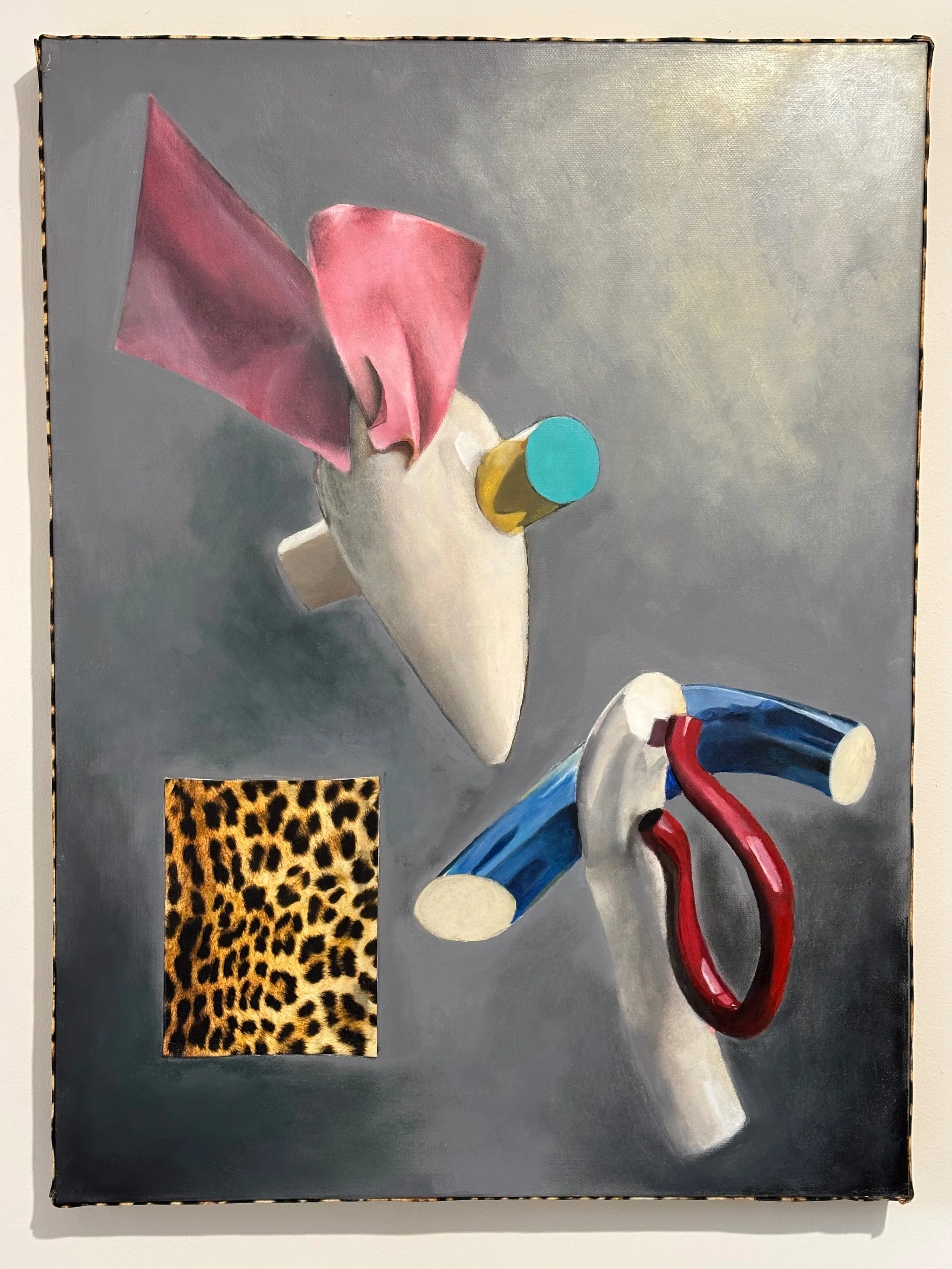 5: Timothy Peter Armstrong 
Dunedin  
Bacchus and Ariadne 
600mm x 450mm 
Acrylic Painting, Mixed Medium 
$600.00 
