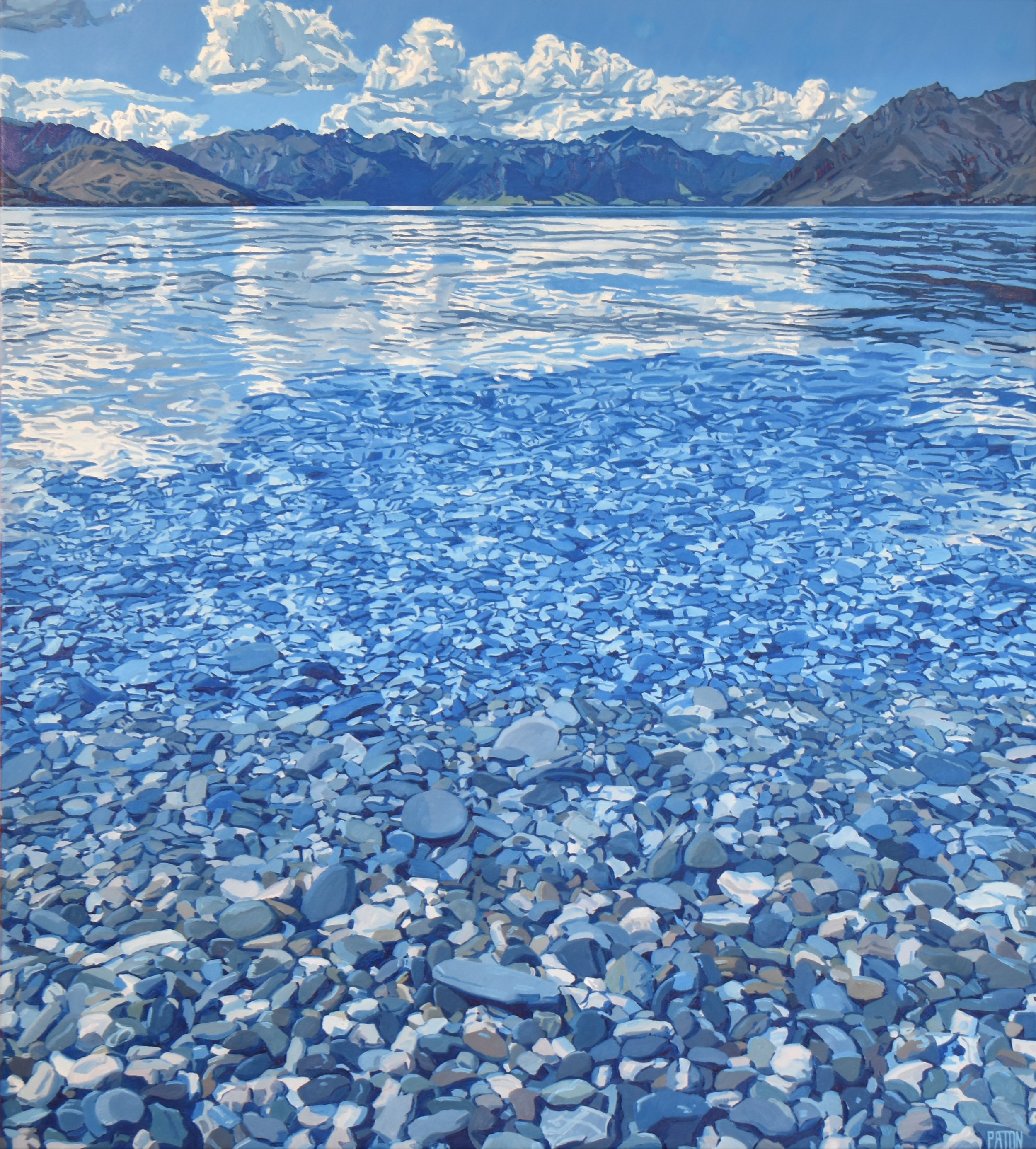 108: Nelle Paton SOLD 
Waikouaiti 
Hāwea January 
920mm x 1020mm 
Oil Painting 
$5500.00 
