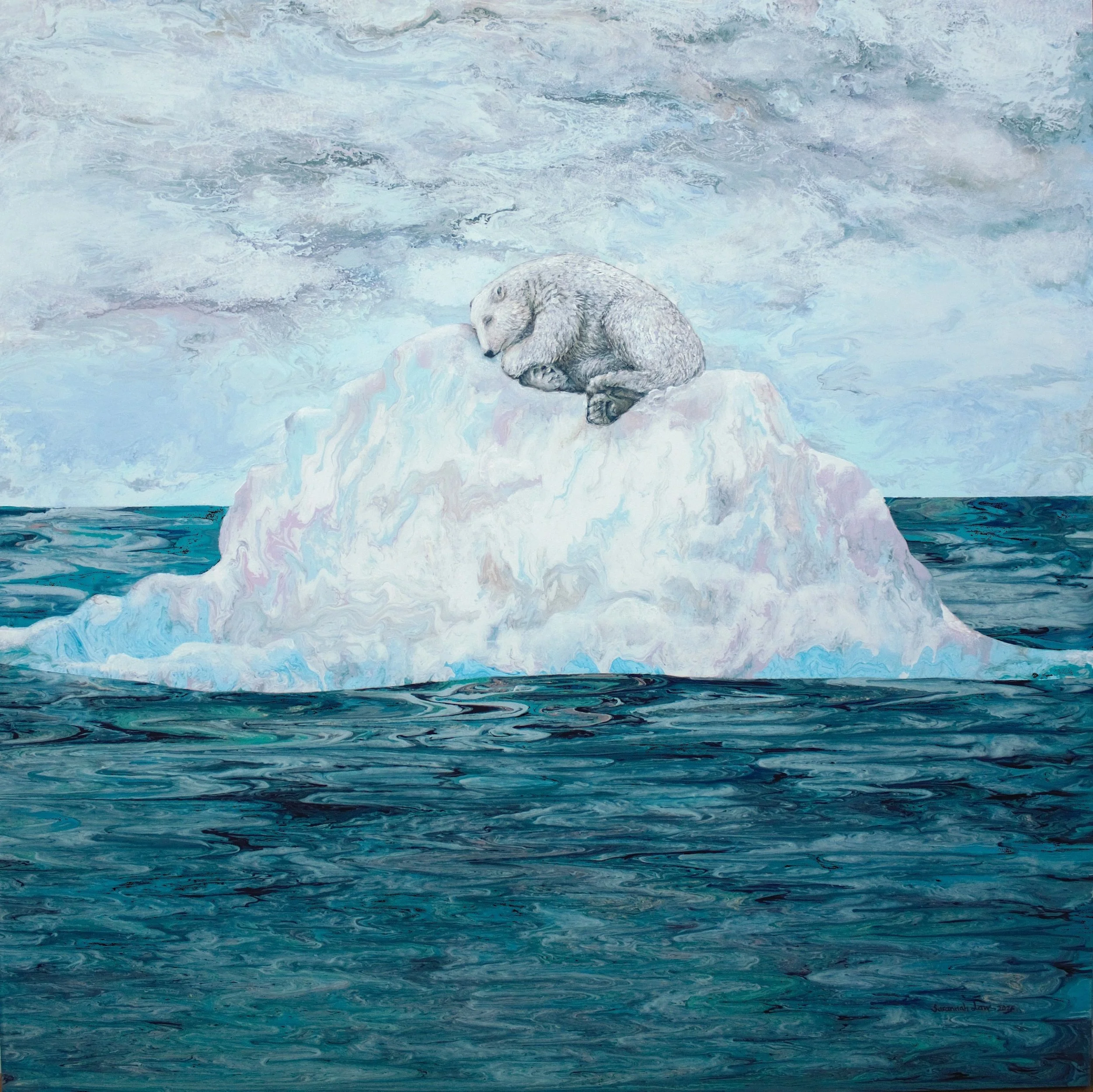 75: Susannah Law 
Red Beach 
Rising Tides 
1000mm x 1000mm 
Acrylic Painting 
$2280.00 
