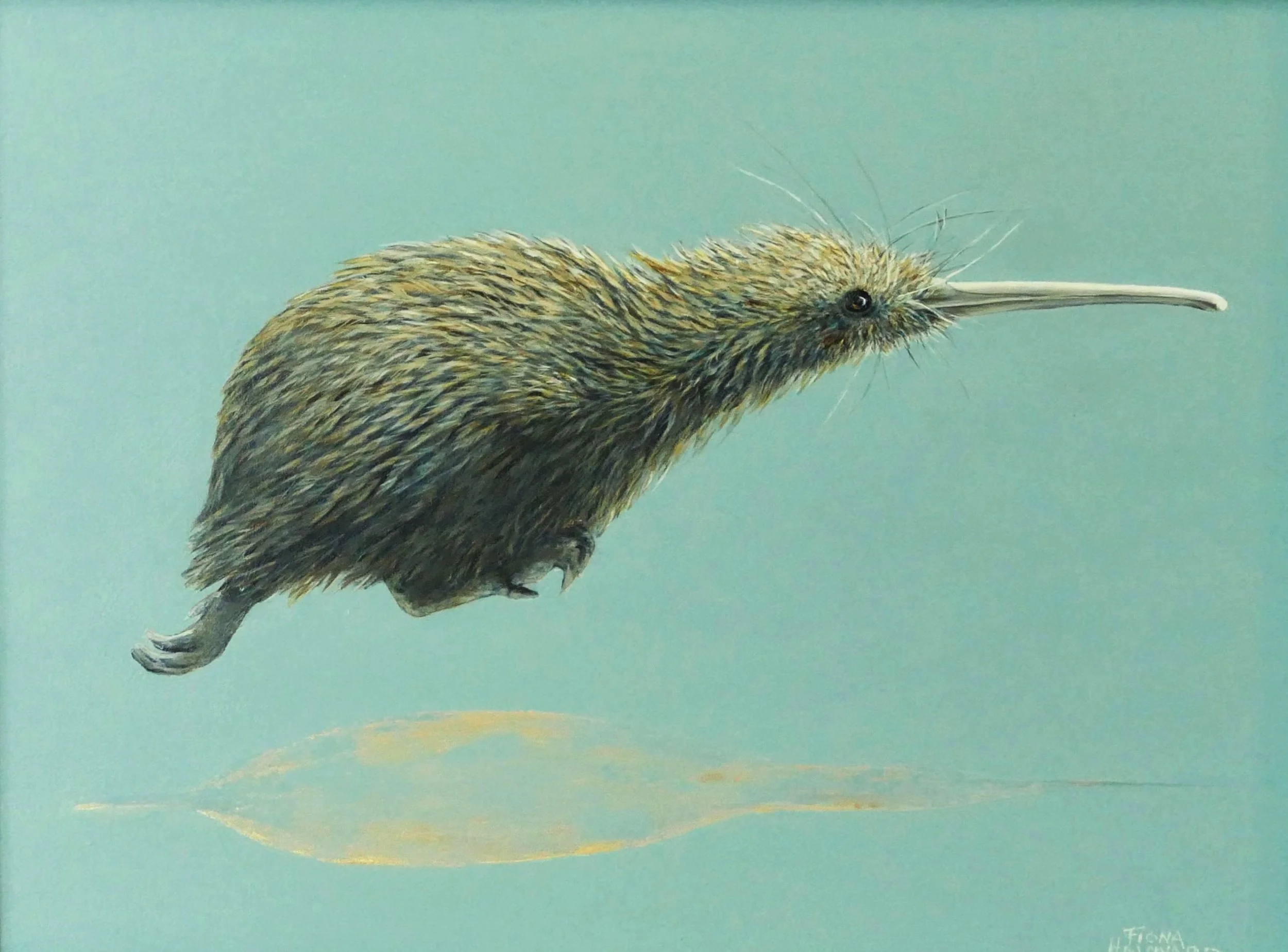 58: Fiona Hayward SOLD 
Hamilton 
I Have Wings #4 
380mm x 318mm 
Acrylic Painting 
$1800.00 
