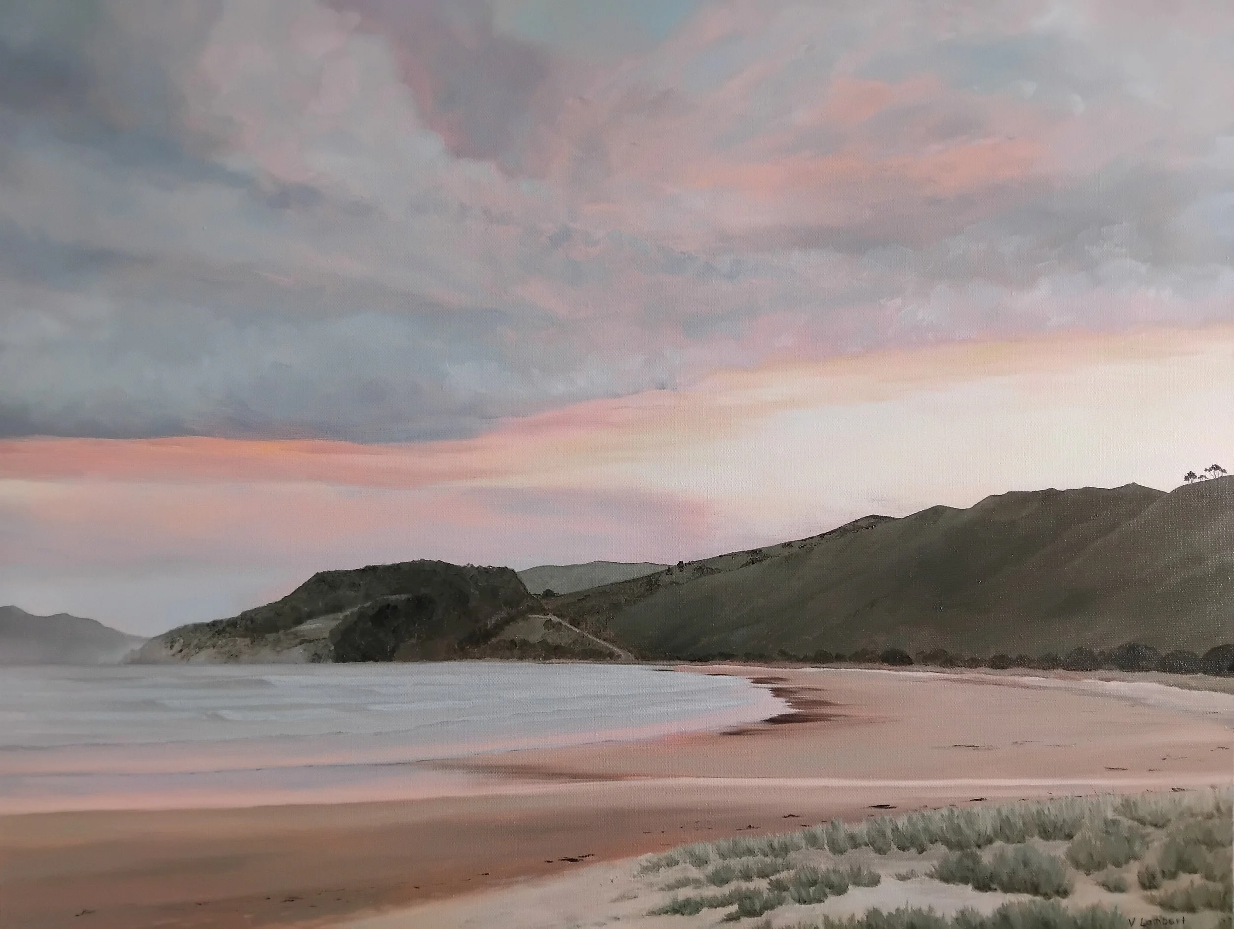 73: Veronika Lambert 
Gisborne 
A Moment of Eternity 
555mm x 720mm 
Oil Painting 
$1850.00 
