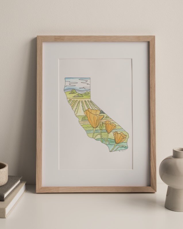 Original:Come Right Back #2
Inspired by spring in California wine country. Pen &amp; ink/watercolor.

Framed (black frame / glass). Matted in 8x10 opening in an 11x14 mat.

140 lb. watercolor paper.

One available / Local pick up only
$125
https://ww