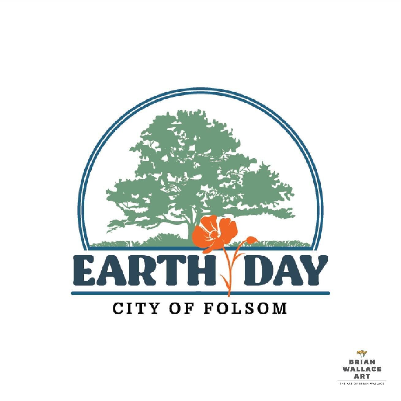 A little logo I did for the City of Folsom&rsquo;s first community Earth Day celebration!