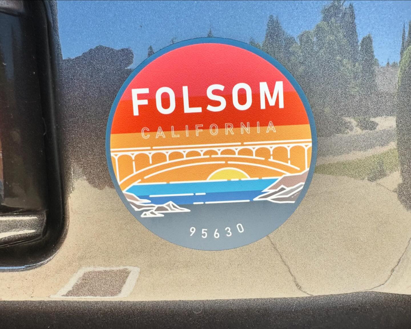 Rep your town! The new Folsom MAGNET is here. Available exclusively at @rubysfolsom in Historic Folsom!