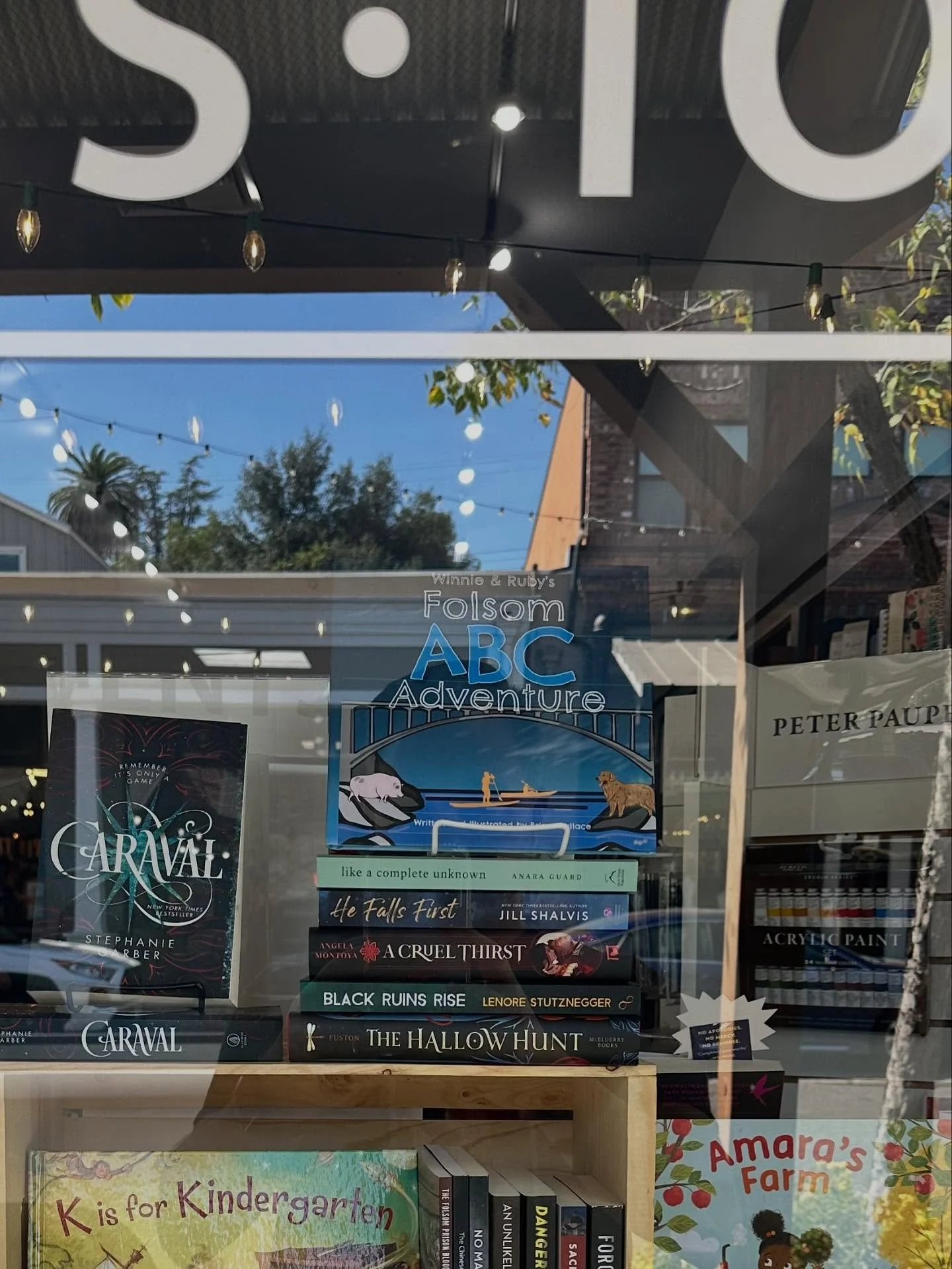 How much is that doggie (and piggie) in the window? 

Winnie and Ruby sitting in the window at @rubysfolsom with so many great books from local authors! Happy 5th anniversary to my favorite bookstore!
