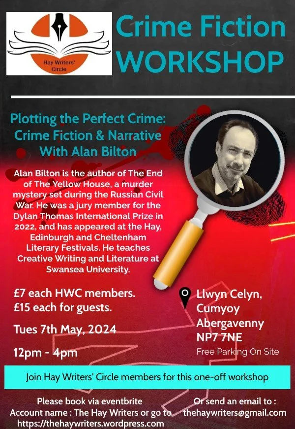 Alan Bilton on 'Planning the Perfect Crime (Novel)'