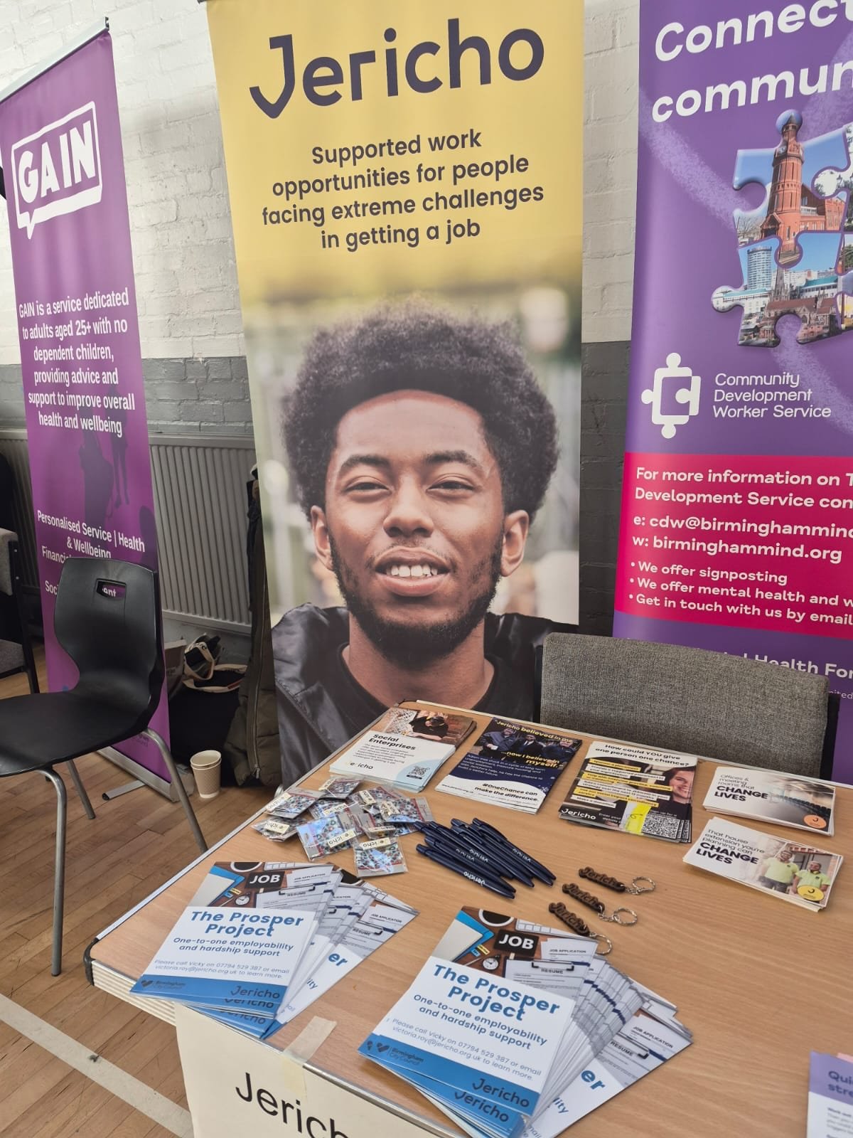 Last Shaping Birmingham&rsquo;s Future event at Sheldon for 2025! 

Throughout the year our prosper project manager has attended multiple Shaping Birmingham&rsquo;s future events at Sheldon Community Centre, to offer employment advice and support to 
