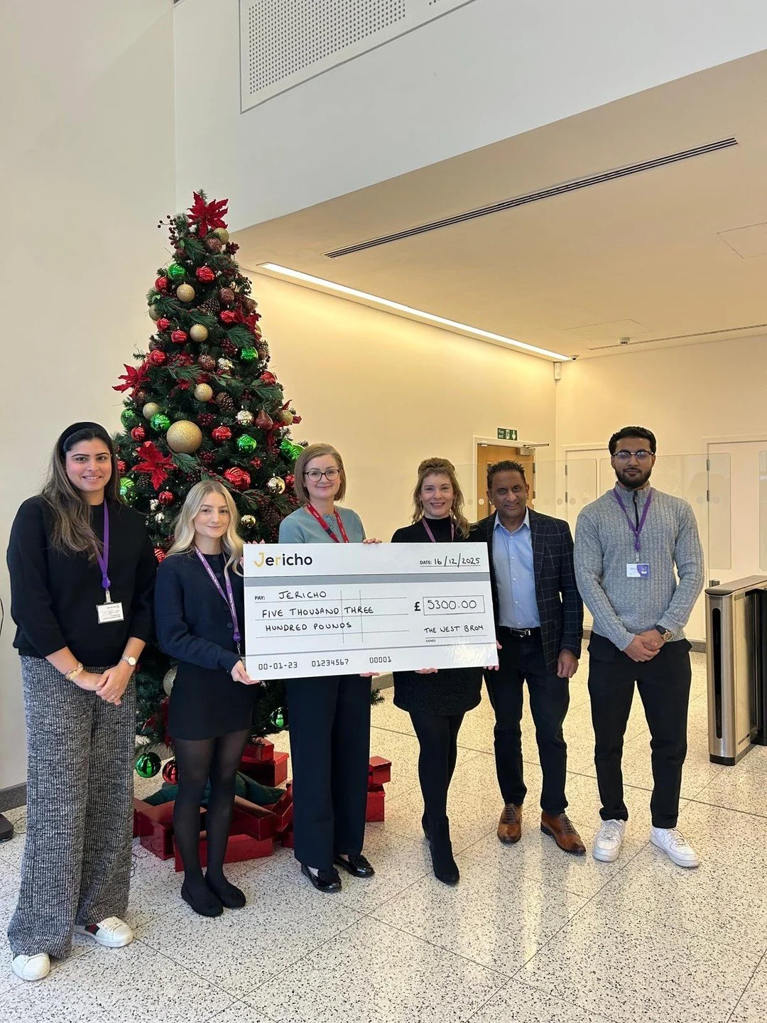 This year the West Brom Building Society chose JERICHO as their charity of the year!

We are extremely grateful for their support and fundraising efforts throughout the year, with most recently raising &pound;5,300 at their Curry and Quiz night (whic