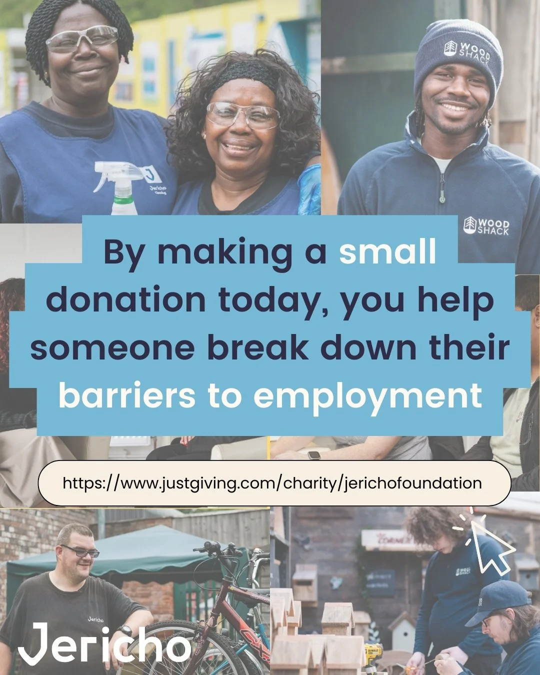 Start February off with changing someone's life through meaningful work 

Birmingham's unemployment claimant rate is at 13.6%
Our projects and social enterprises are tailored to support as many people in Birmingham who are facing complex barriers int