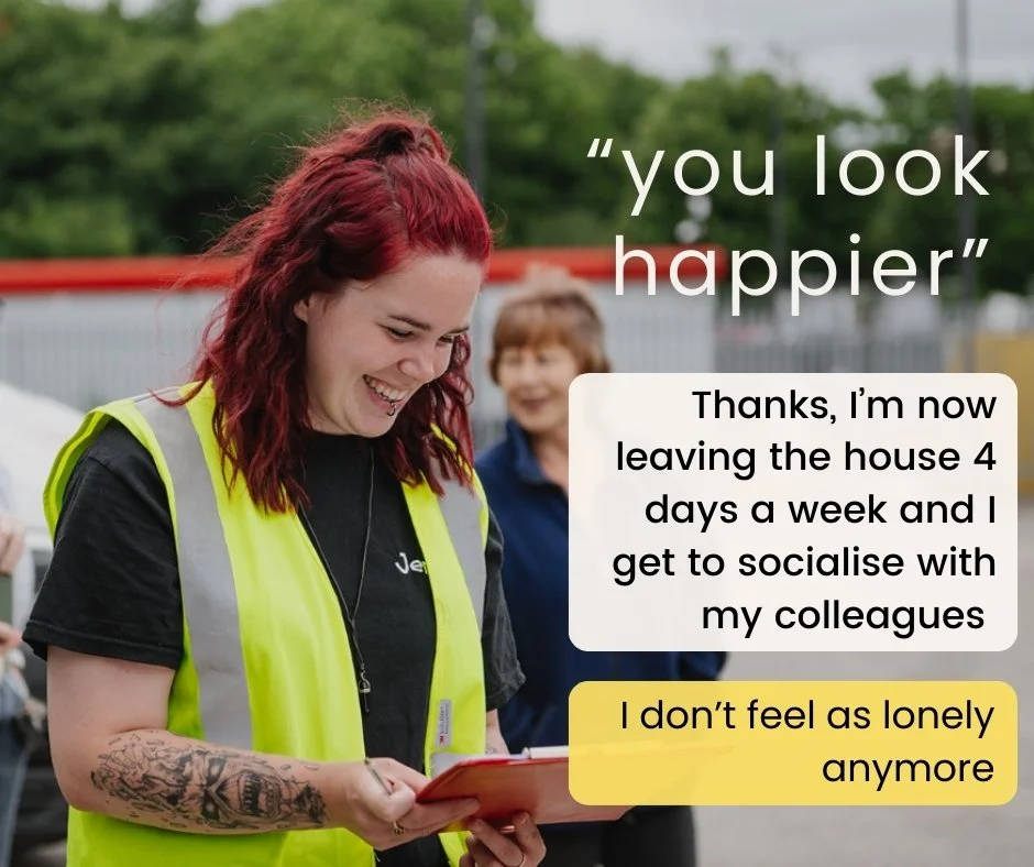 The small differences employment can make to the routine of your day, can have a huge impact on your physical and mental wellbeing.
This is the importance of sustainable employment

#youlookhappier #employment #birmingham #charity #birminghamcharity 