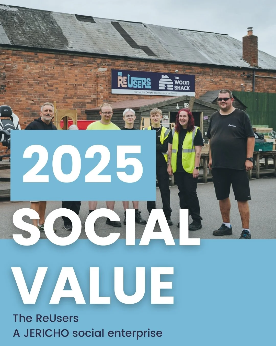 24 marginalised young people and survivors of modern day slavery received a supported work placement in our social enterprise @thereusers__ in 2025.

24 received the opportunity to break down their significant barriers to employment that they were un