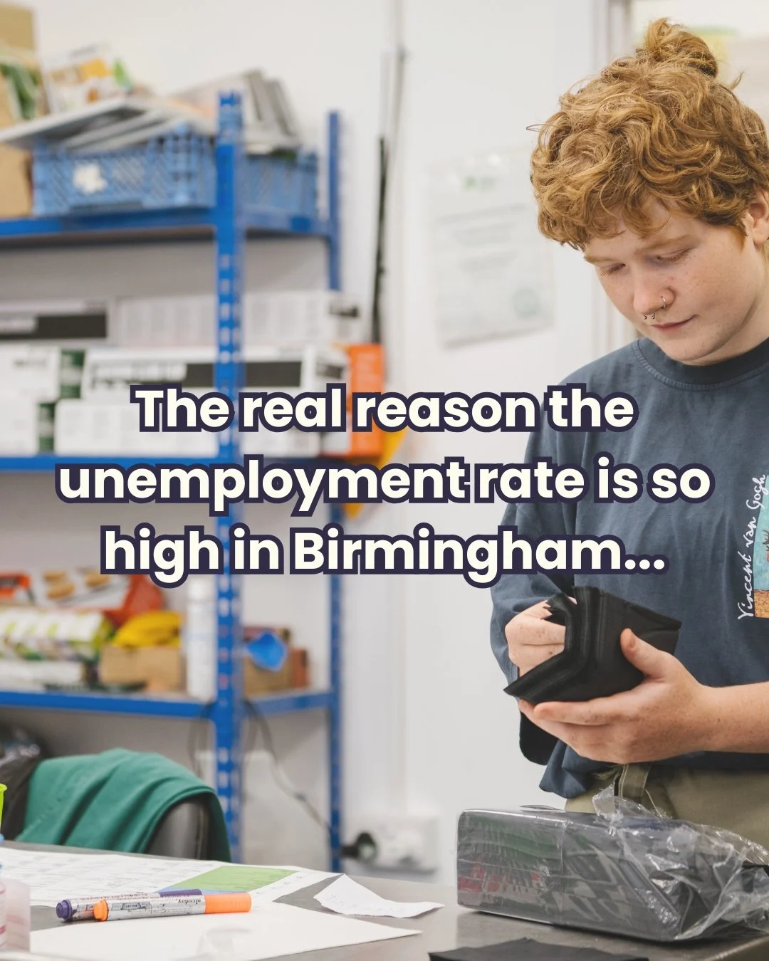 People need real, long term solutions to their barriers.
Support they seemingly can't get elsewhere 

With a decline in job vacancies, more layoffs and increased competition, the current job market is extremely challenging for anyone. 
Then facing ex